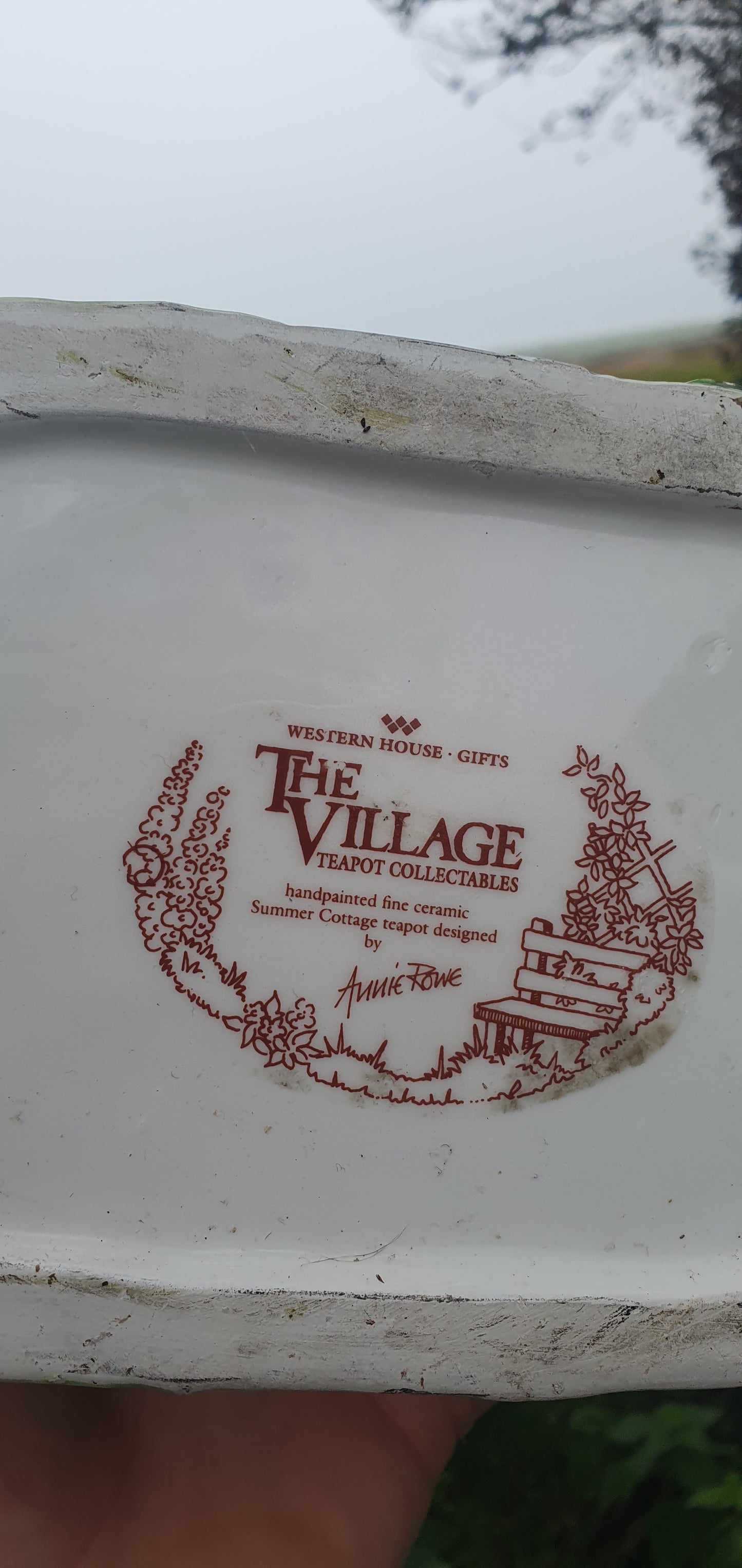 Teapot teachín Foxglove