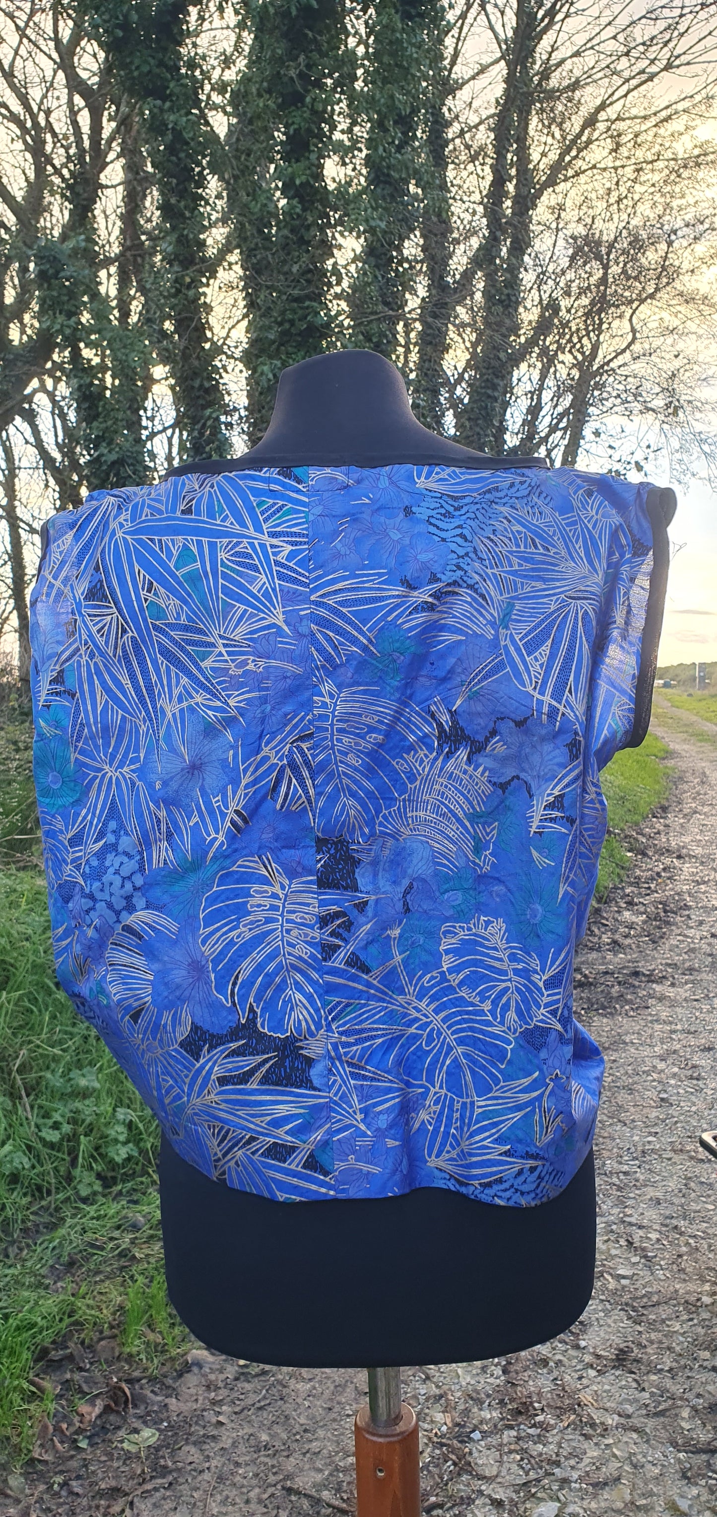 Reworked Silk Top