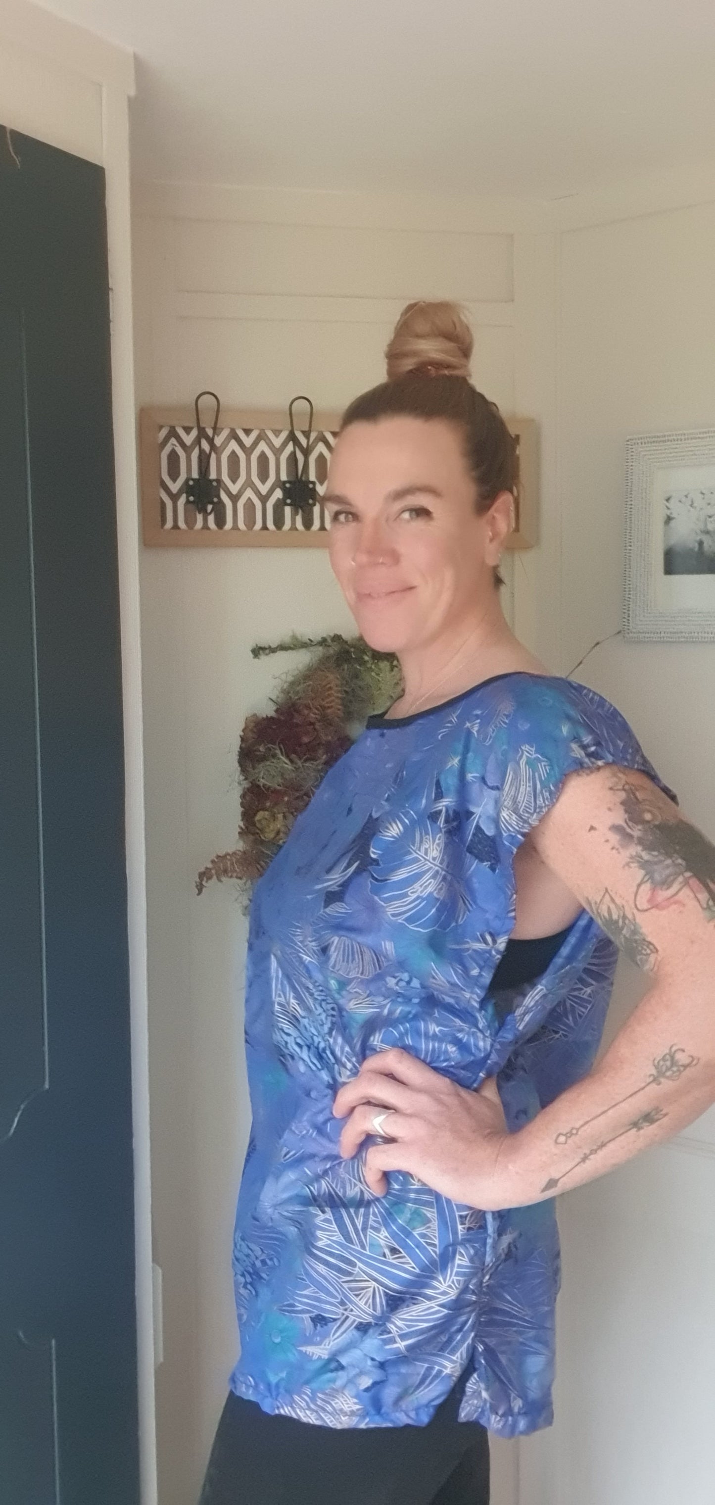 Reworked Silk Top