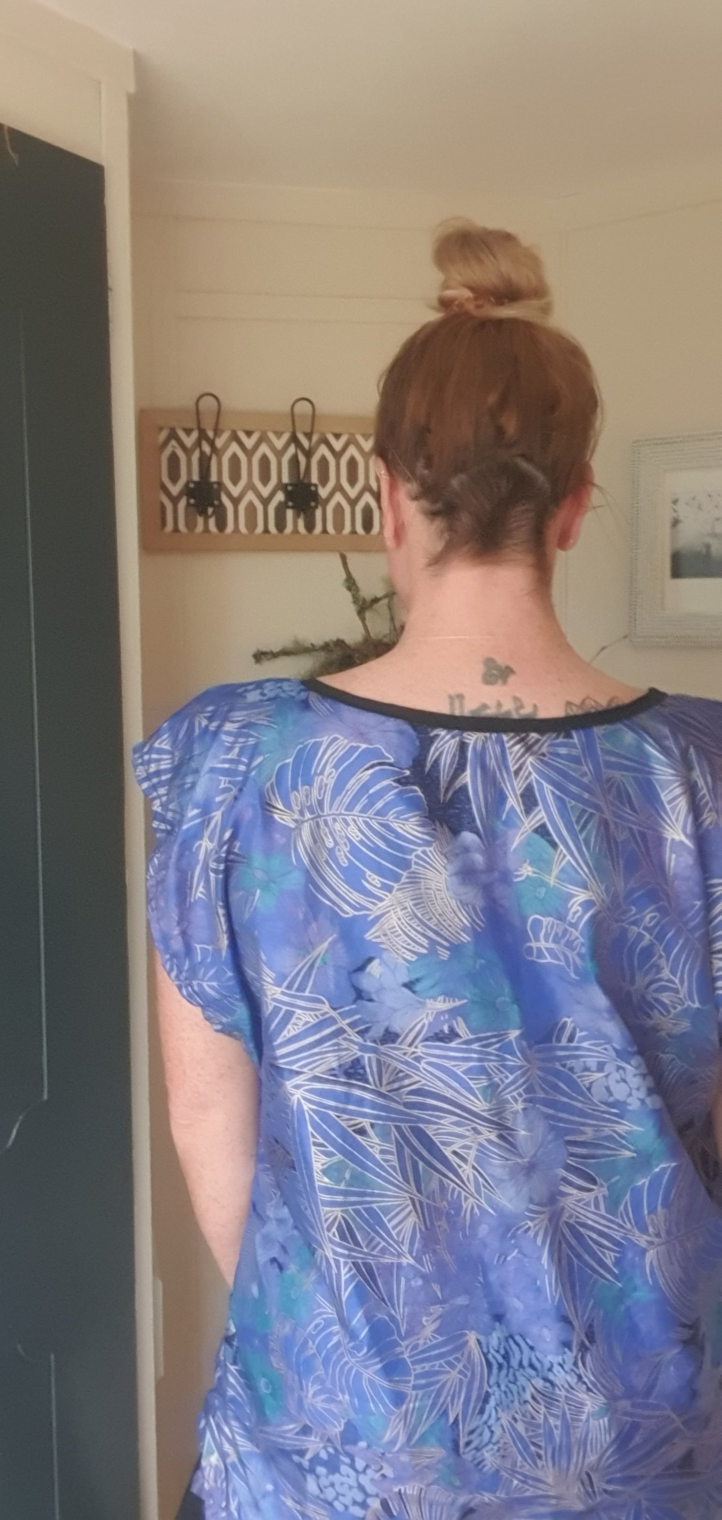 Reworked Silk Top