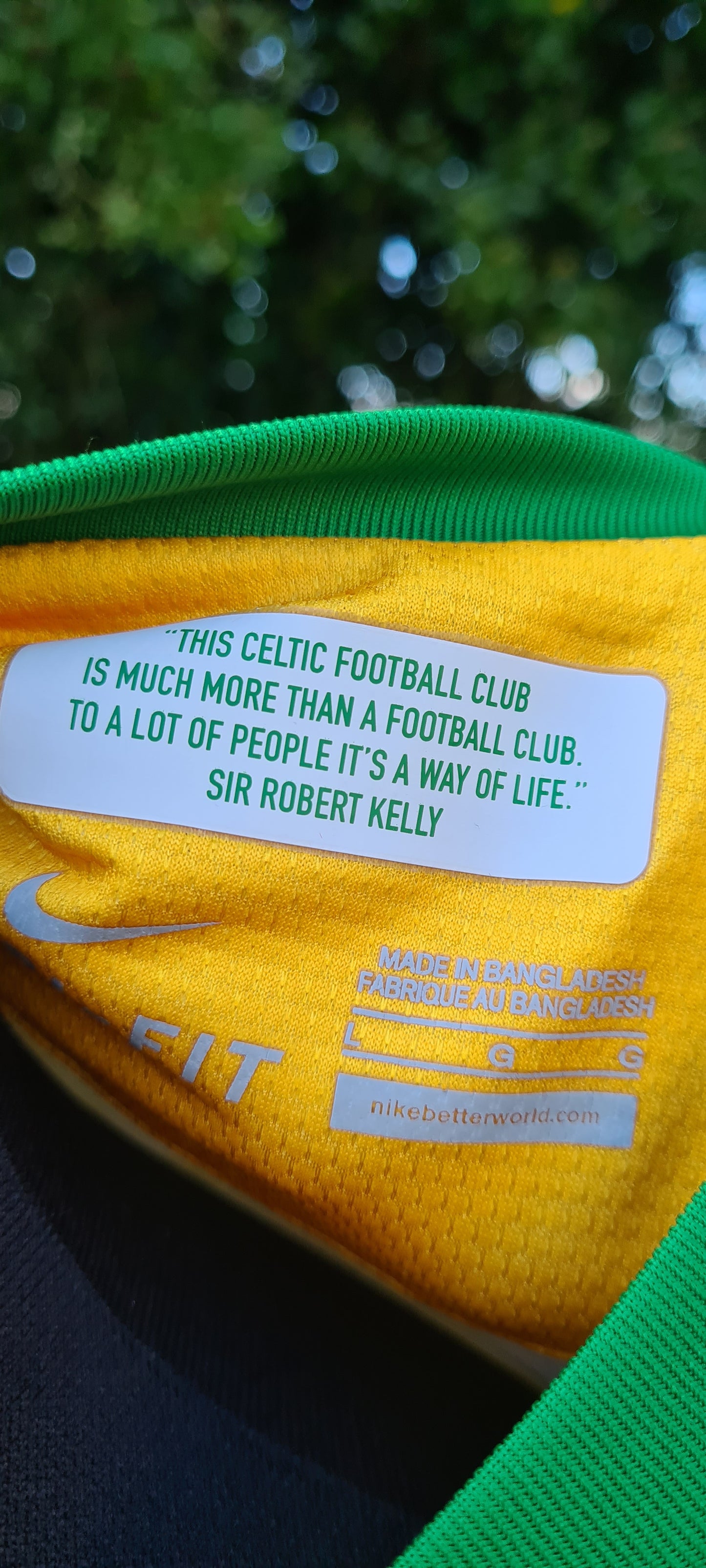 Vintage Celtic Jersey large