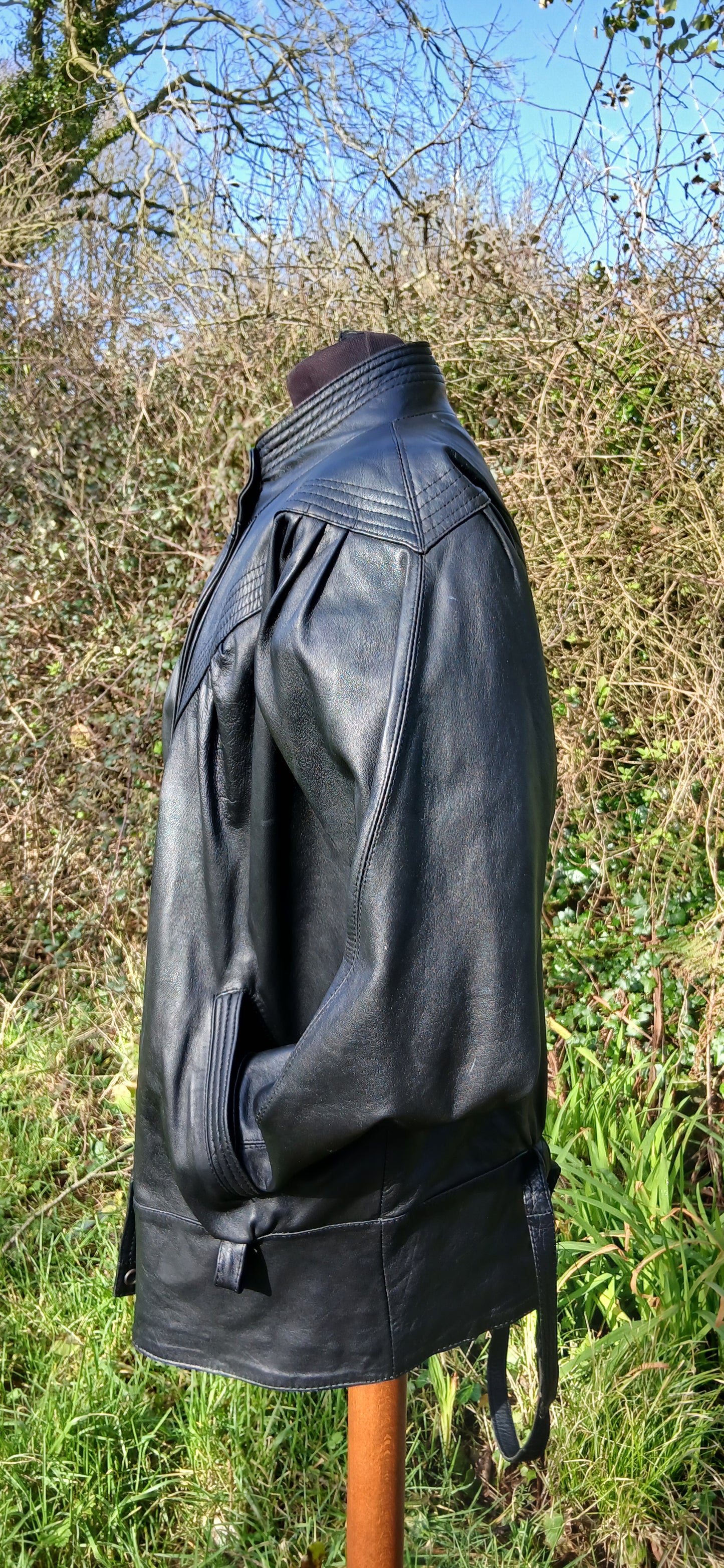 Vintage leather jacket size 16/18