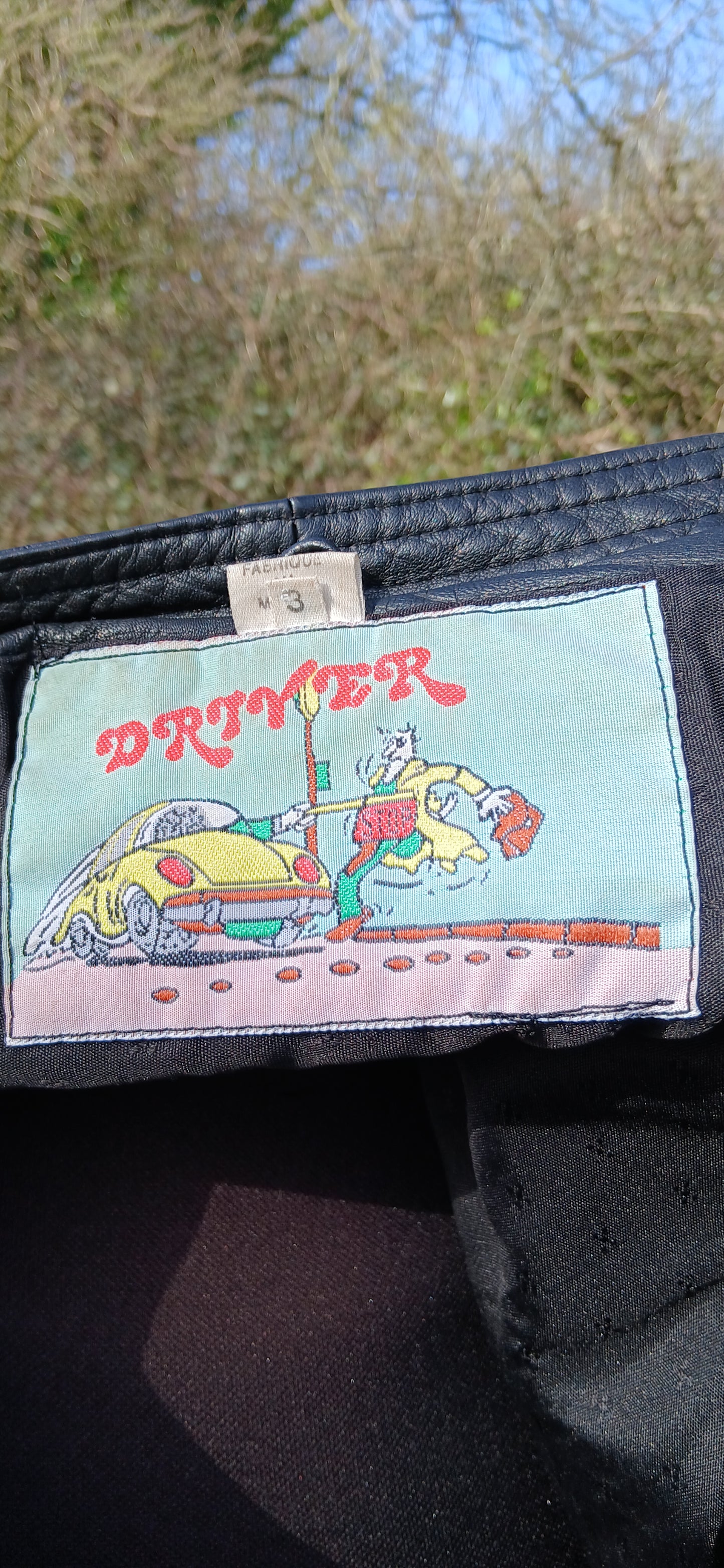 Vintage leather jacket size 16/18