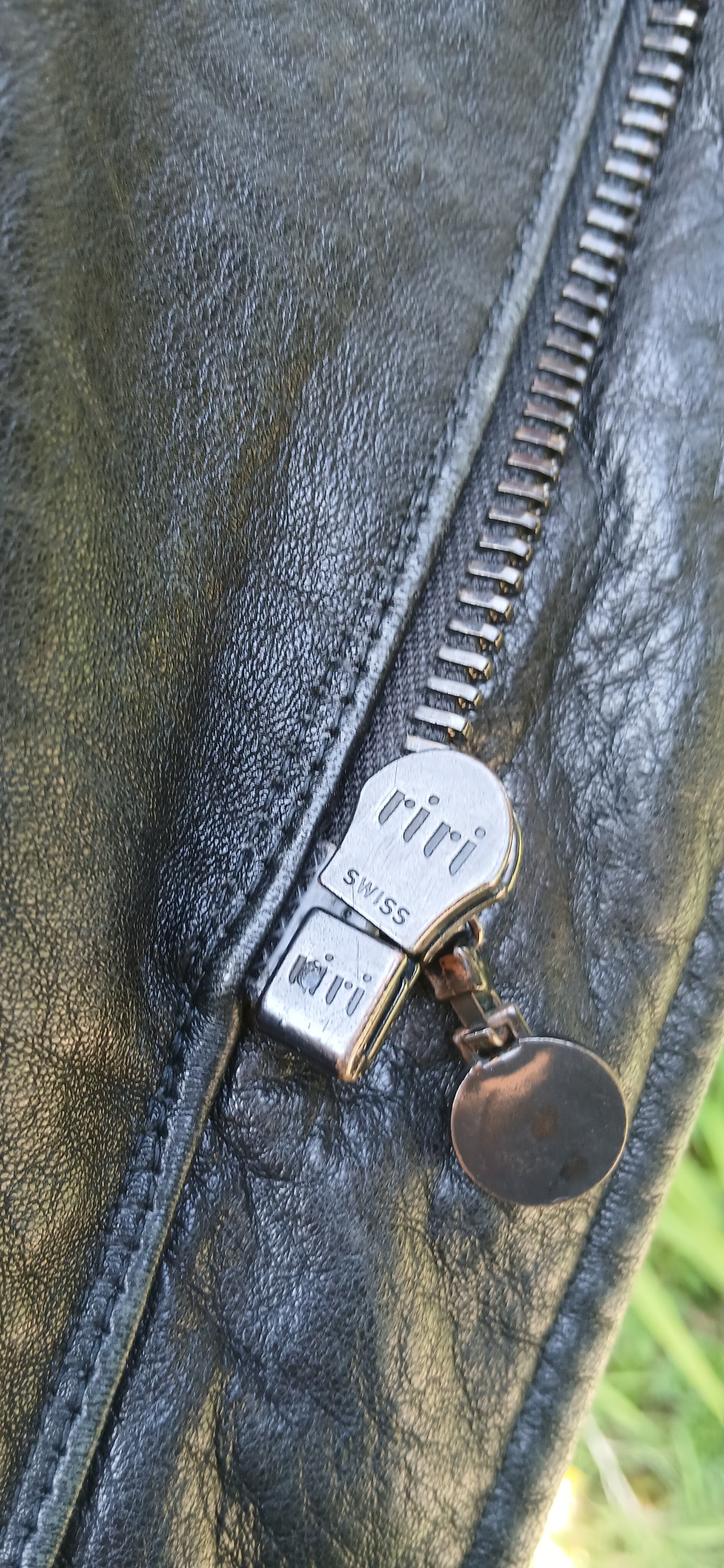 Vintage leather jacket size 18