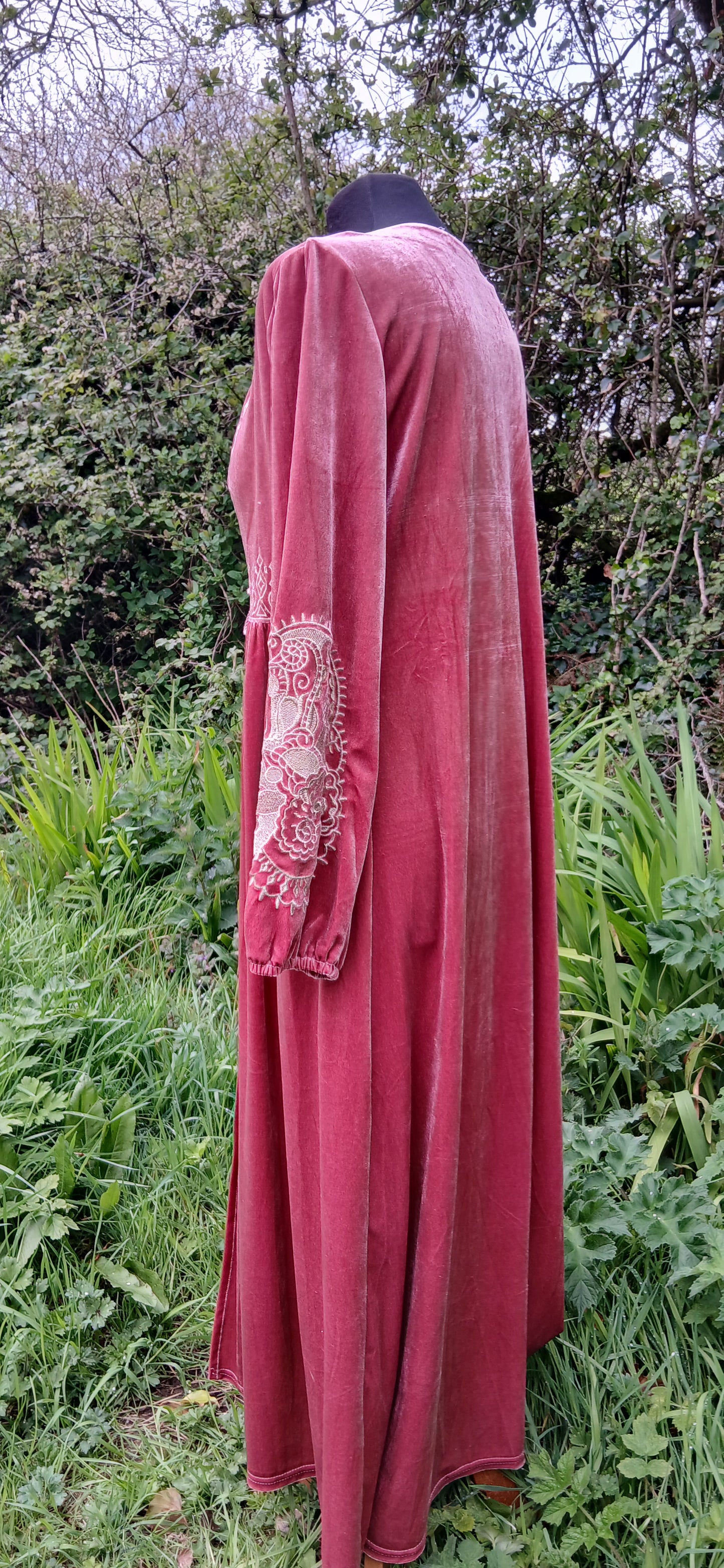 Velvet kimono one size