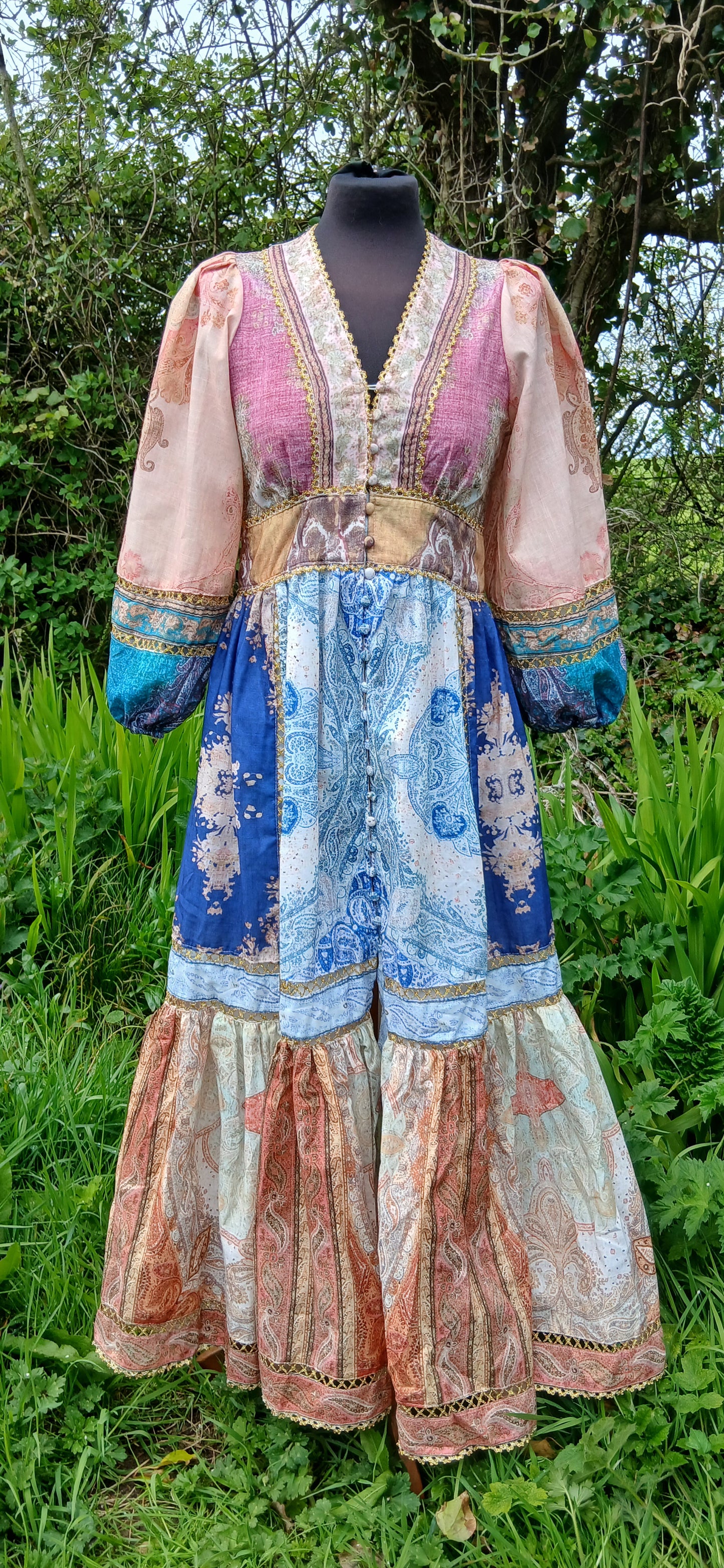 Patchwork dress size 8/10