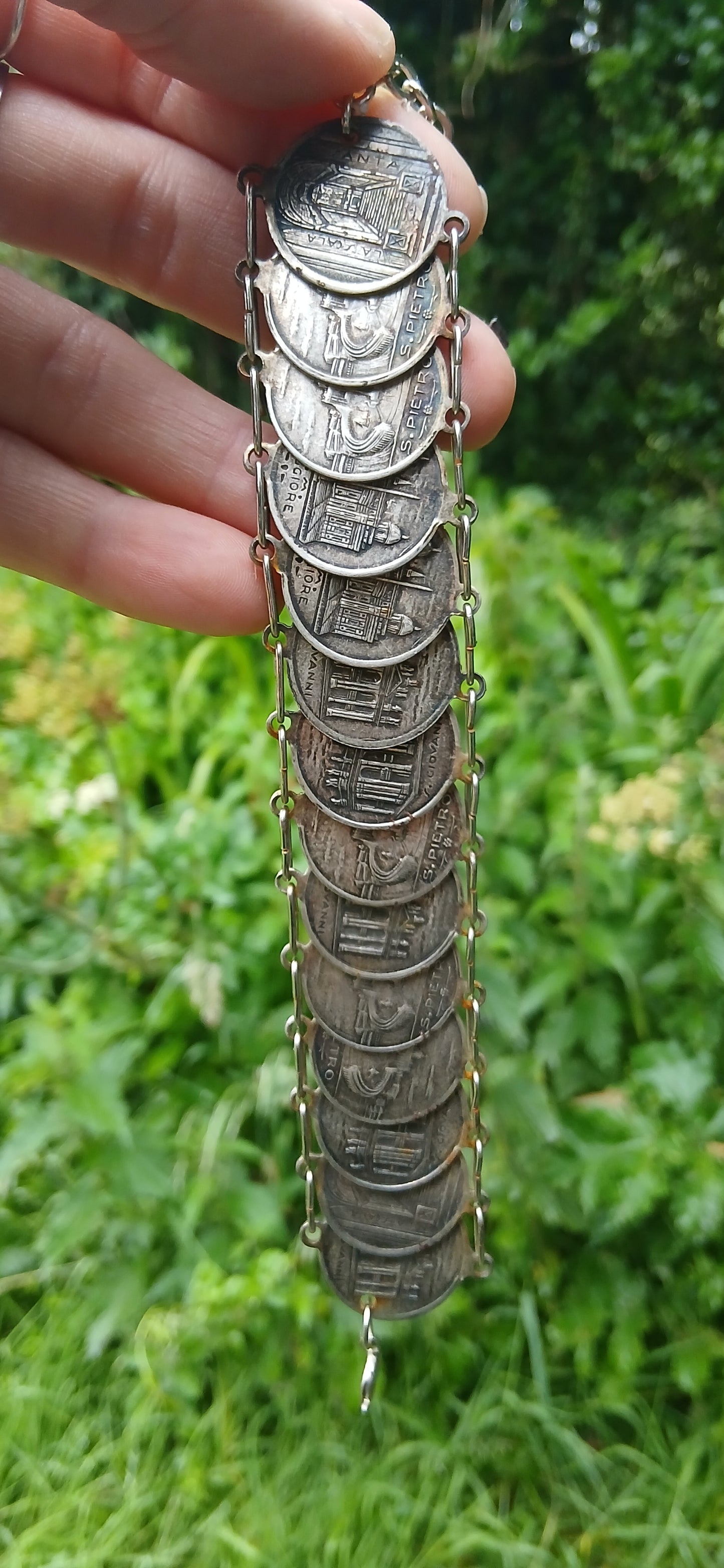 Vintage Coin bracelet