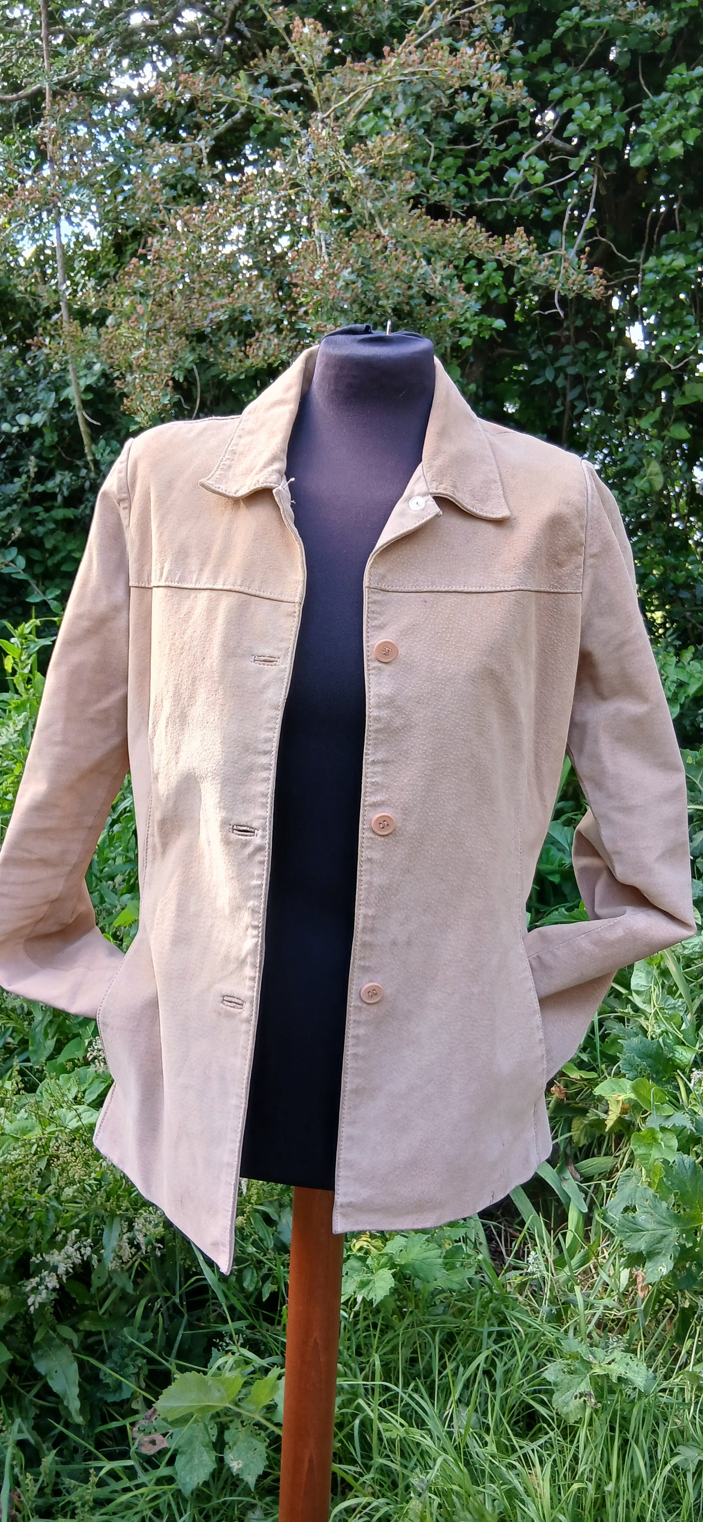 Vintage leather jacket size 10