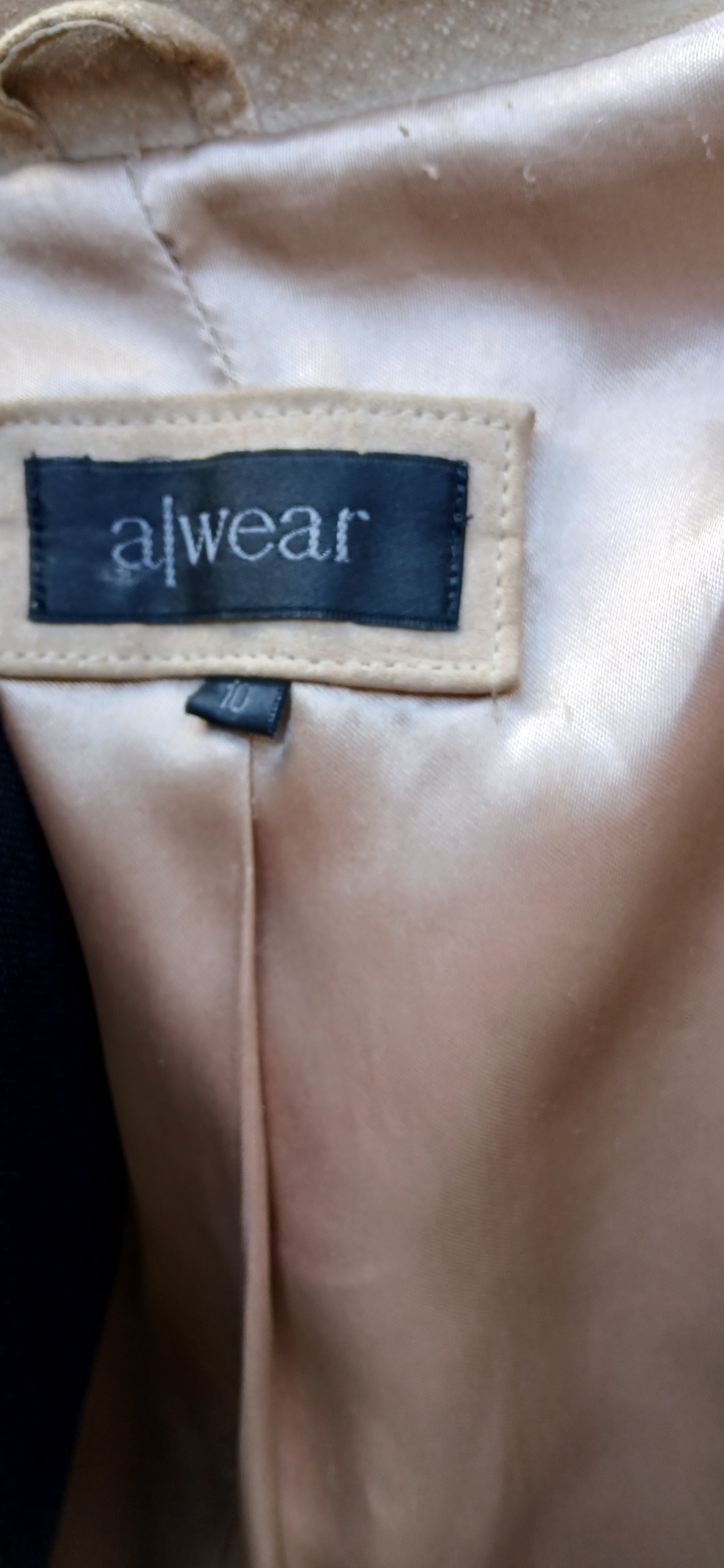 Vintage leather jacket size 10