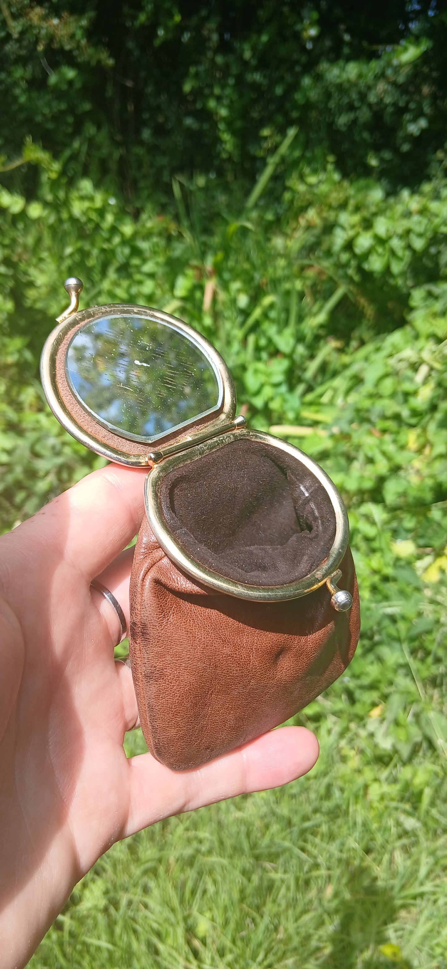 Vintage leather purse