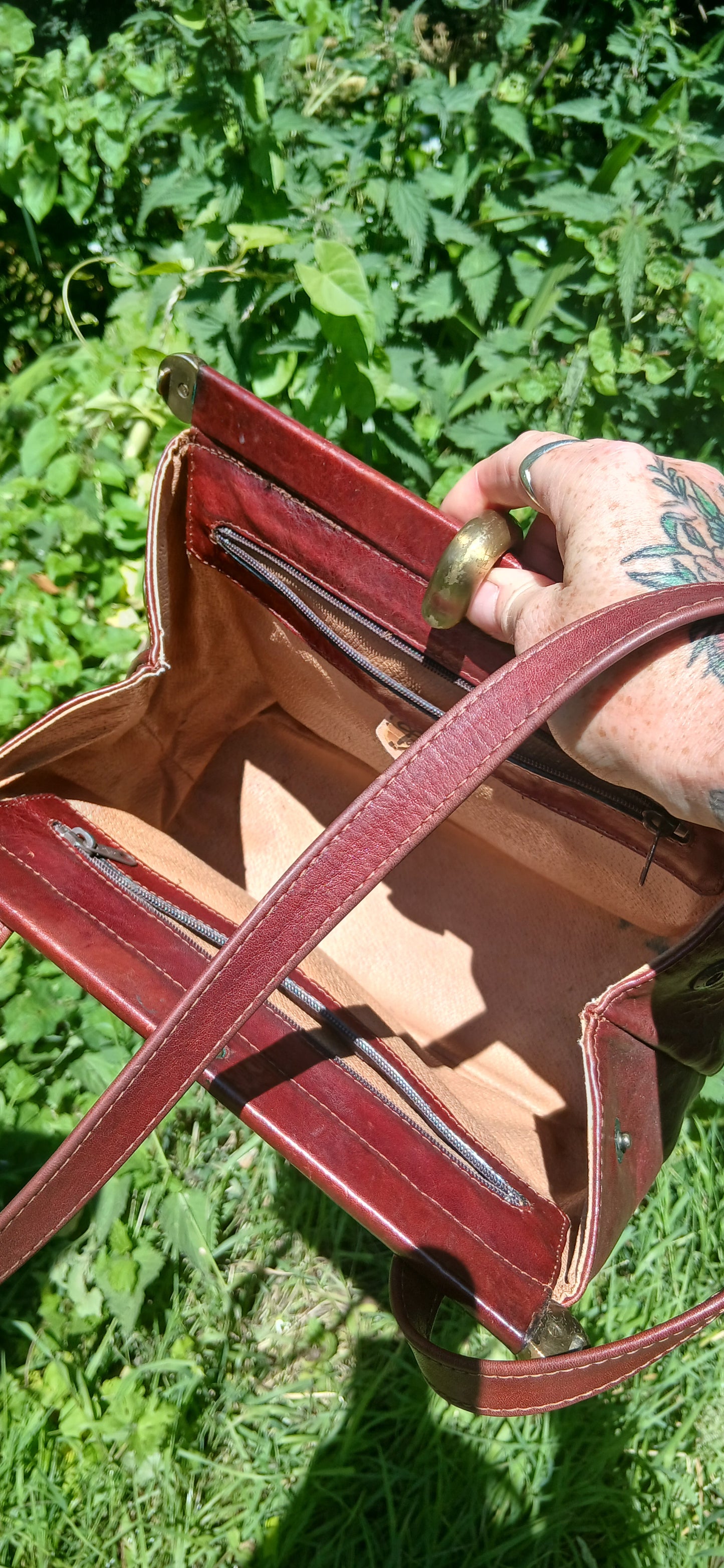 Vintage leather bag