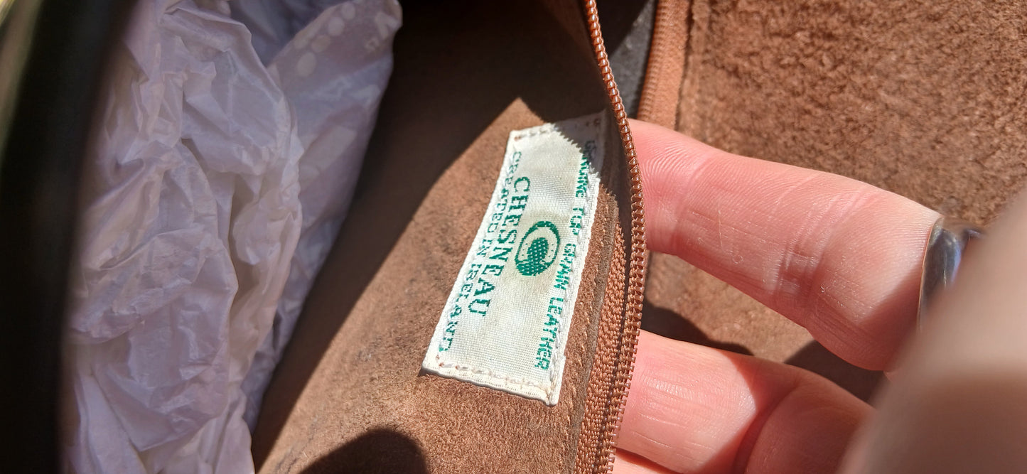 Chesneau vintage leather bag