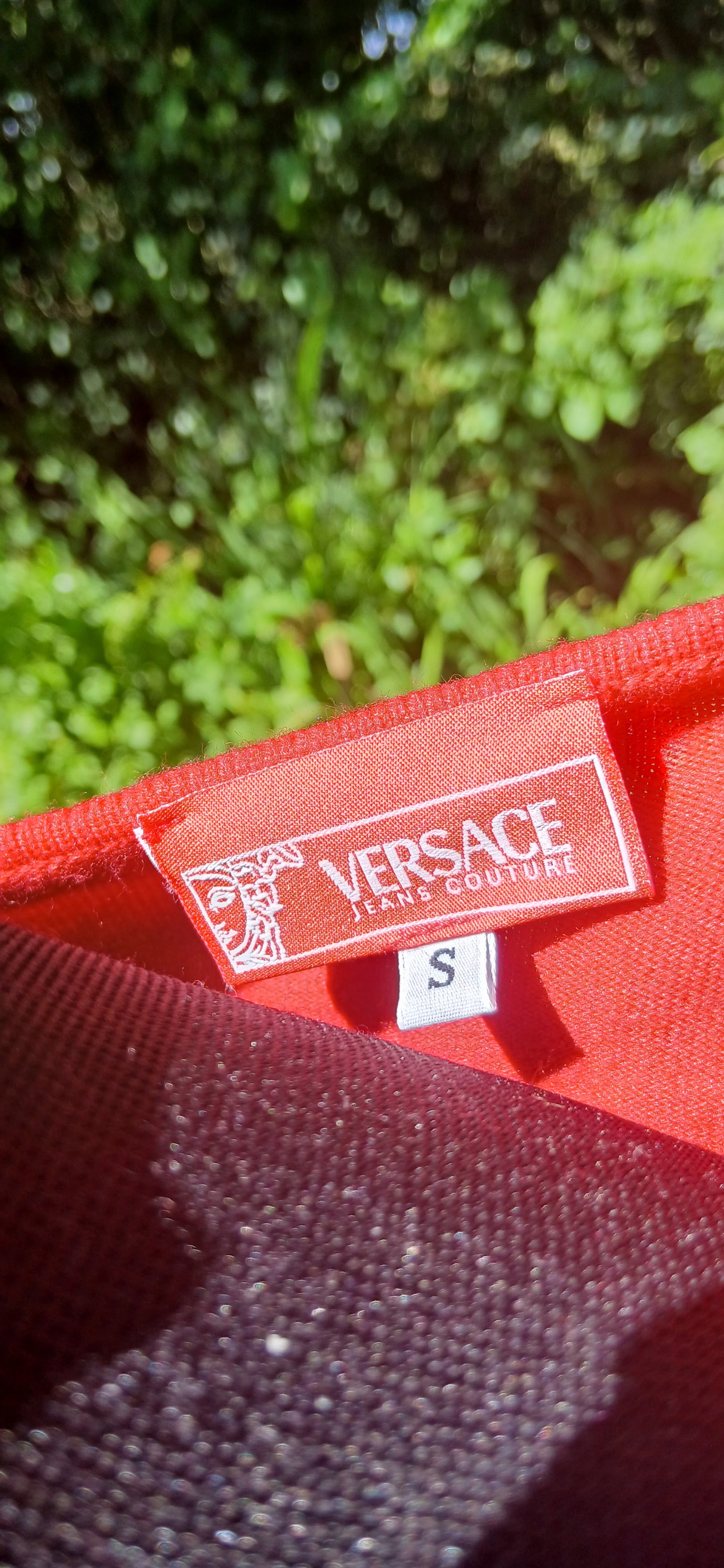 Versace top size 8