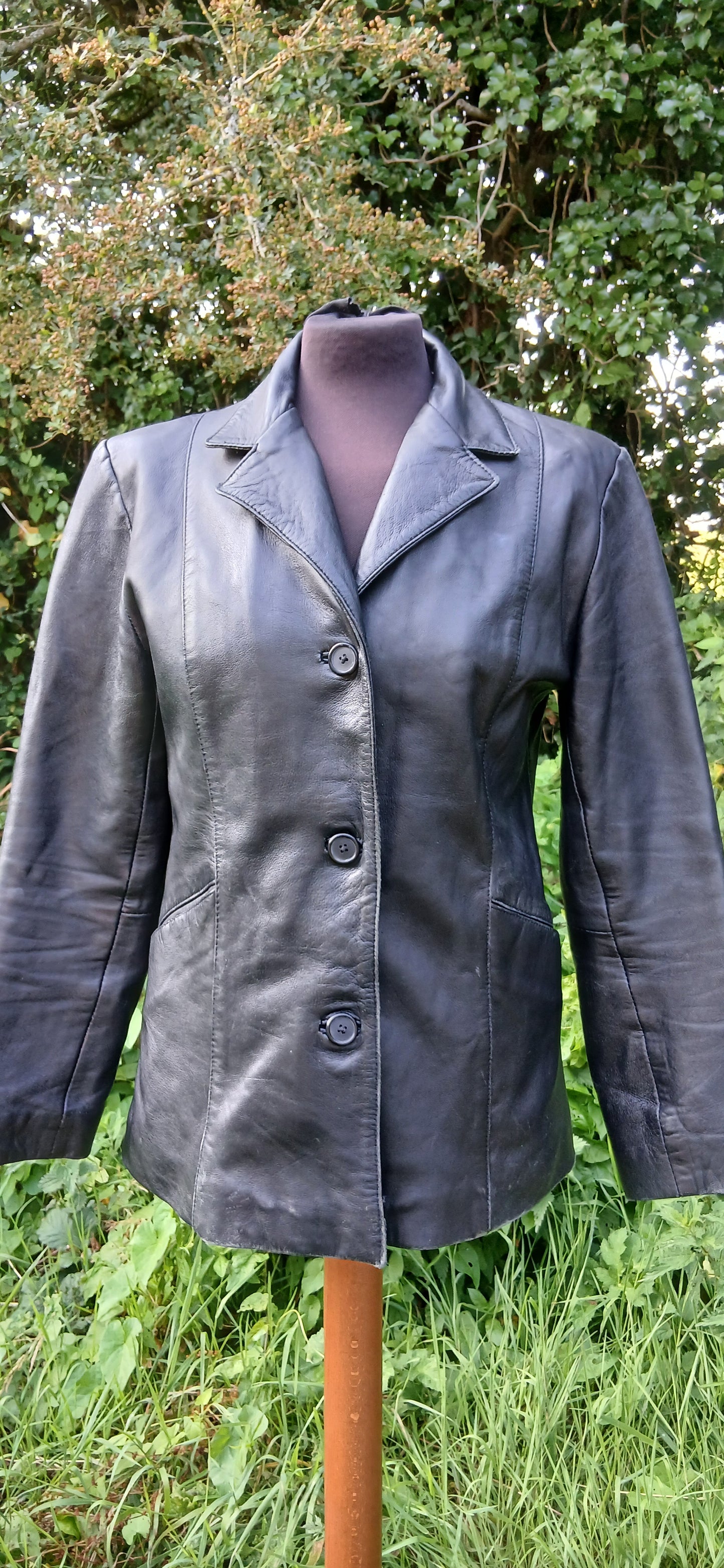Vintage Leather Jacket size 10