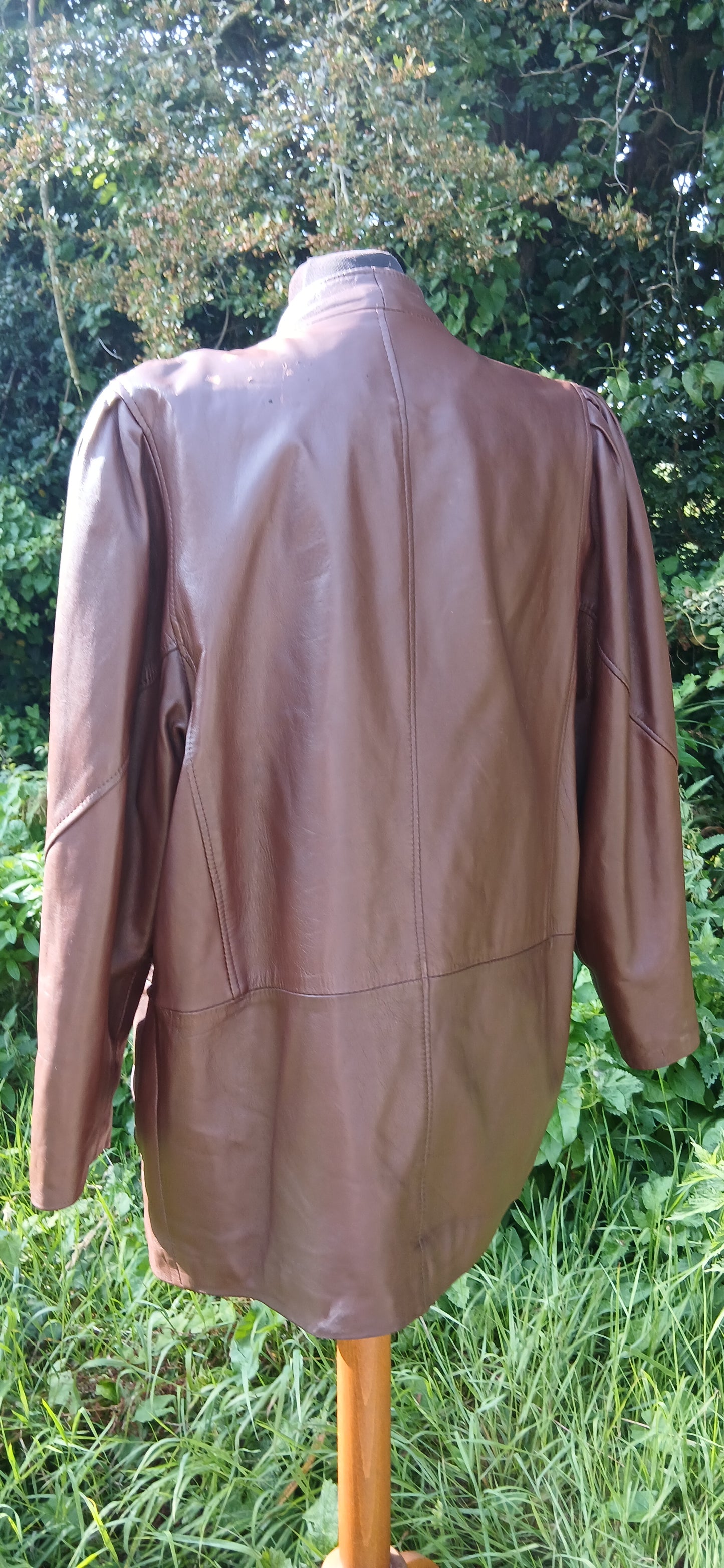Vintage leather jacket size 16