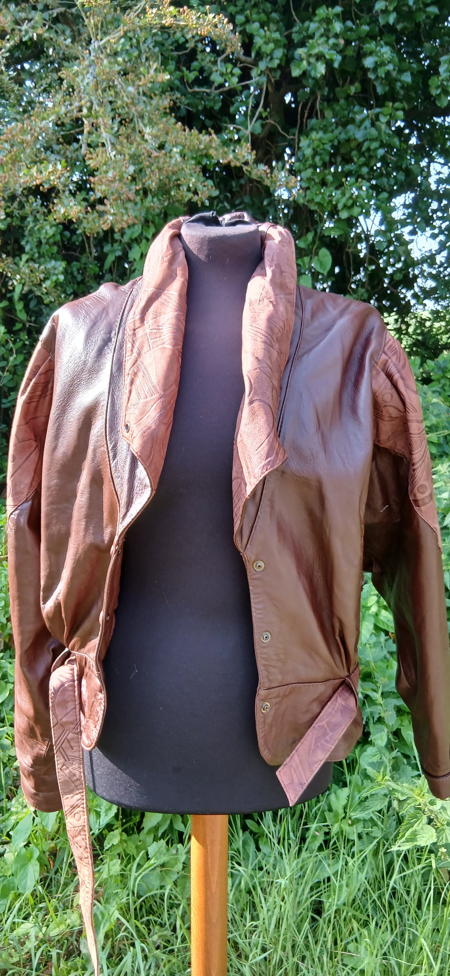Vintage leather Jacket size 12