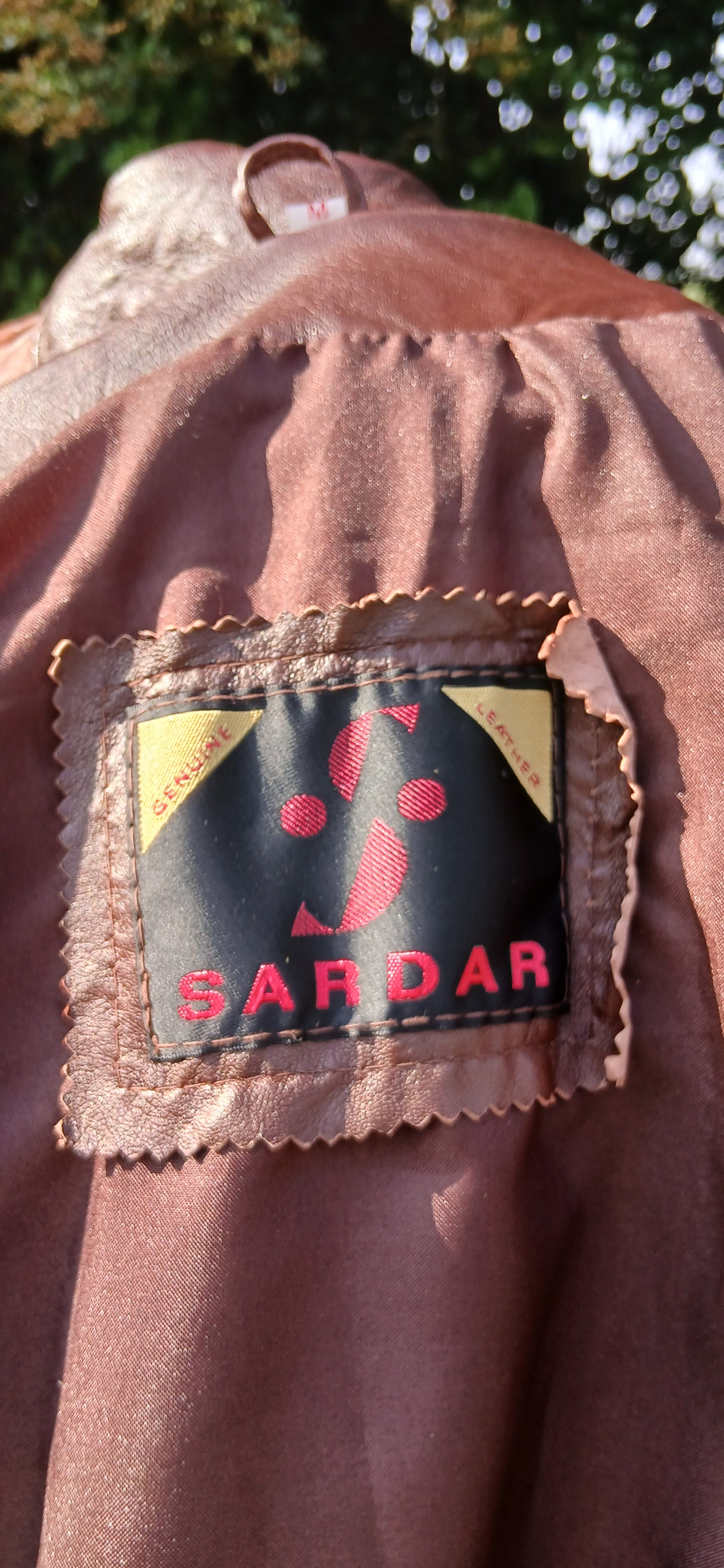 Vintage leather Jacket size 12