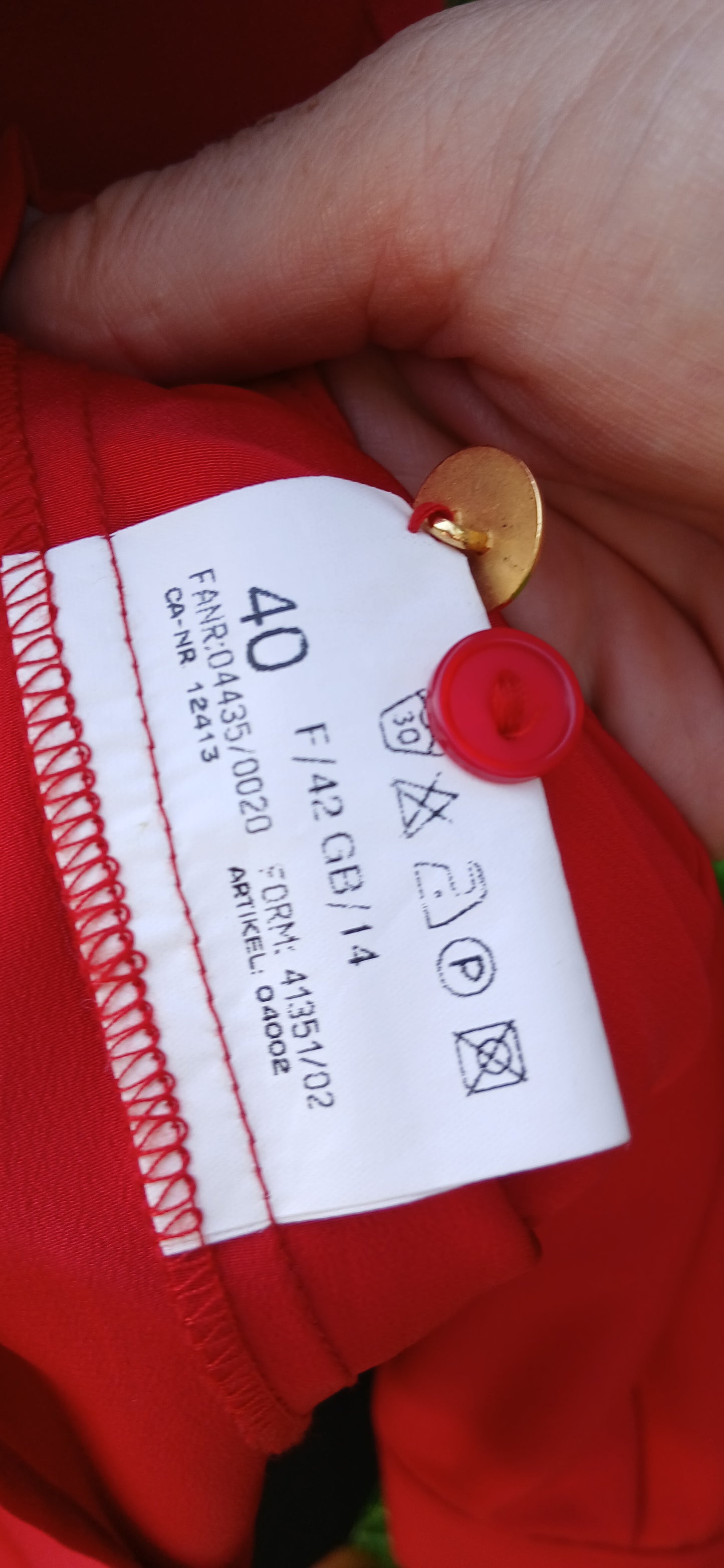 Vintage shirt size 12