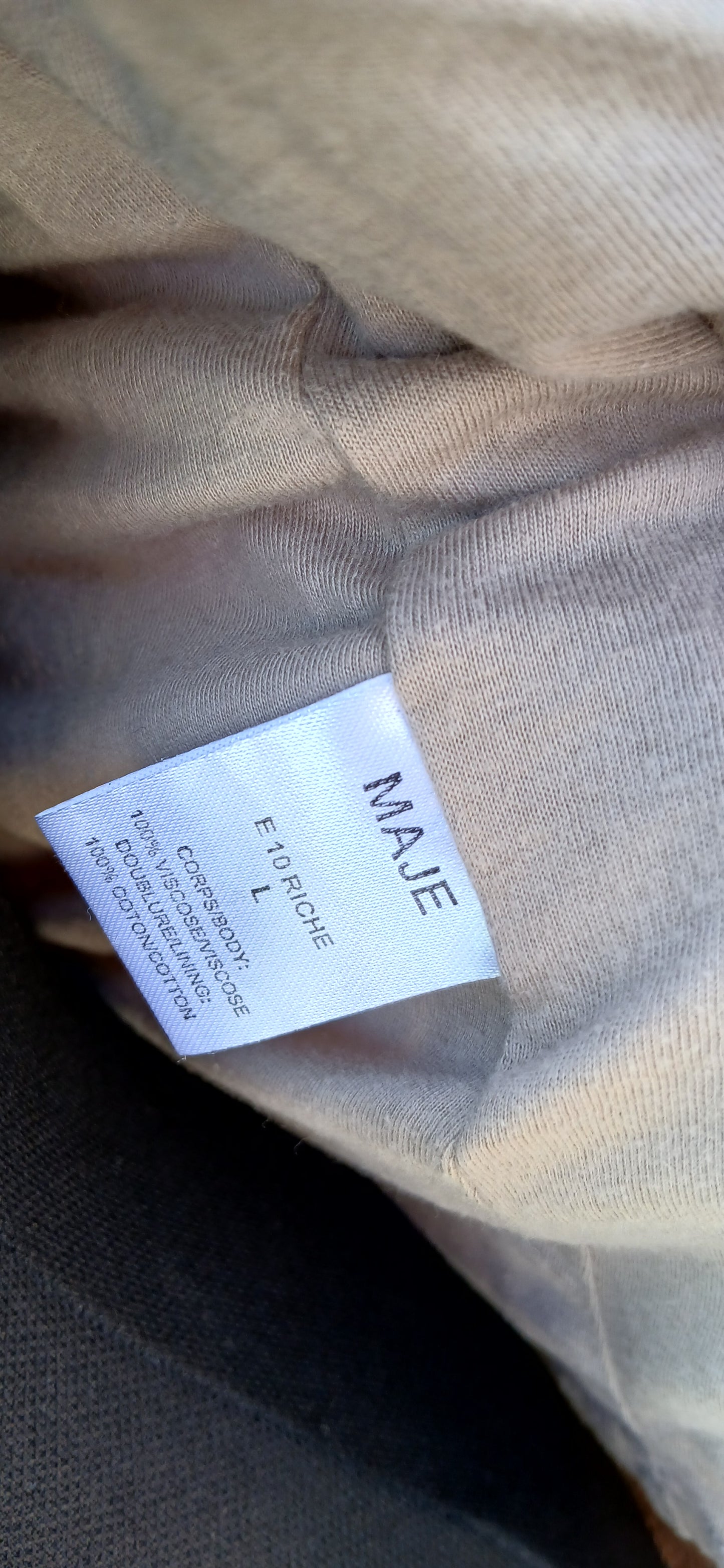 Maje cardigan size 12