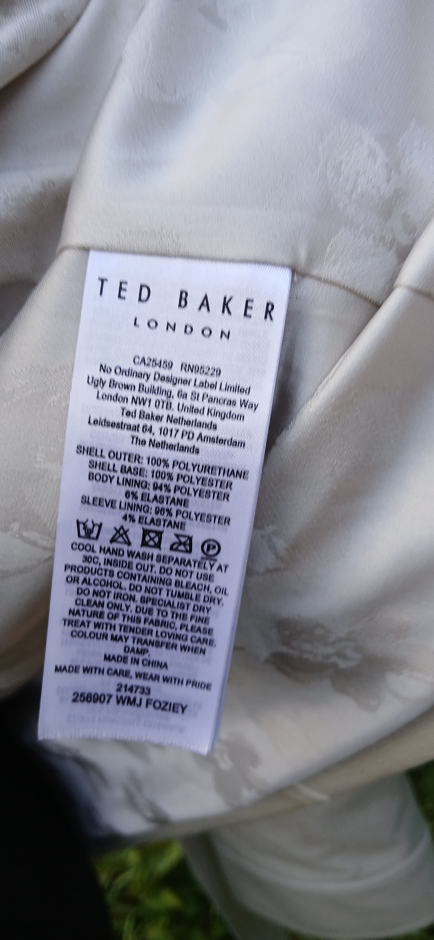 Ted Baker Jacket size 14