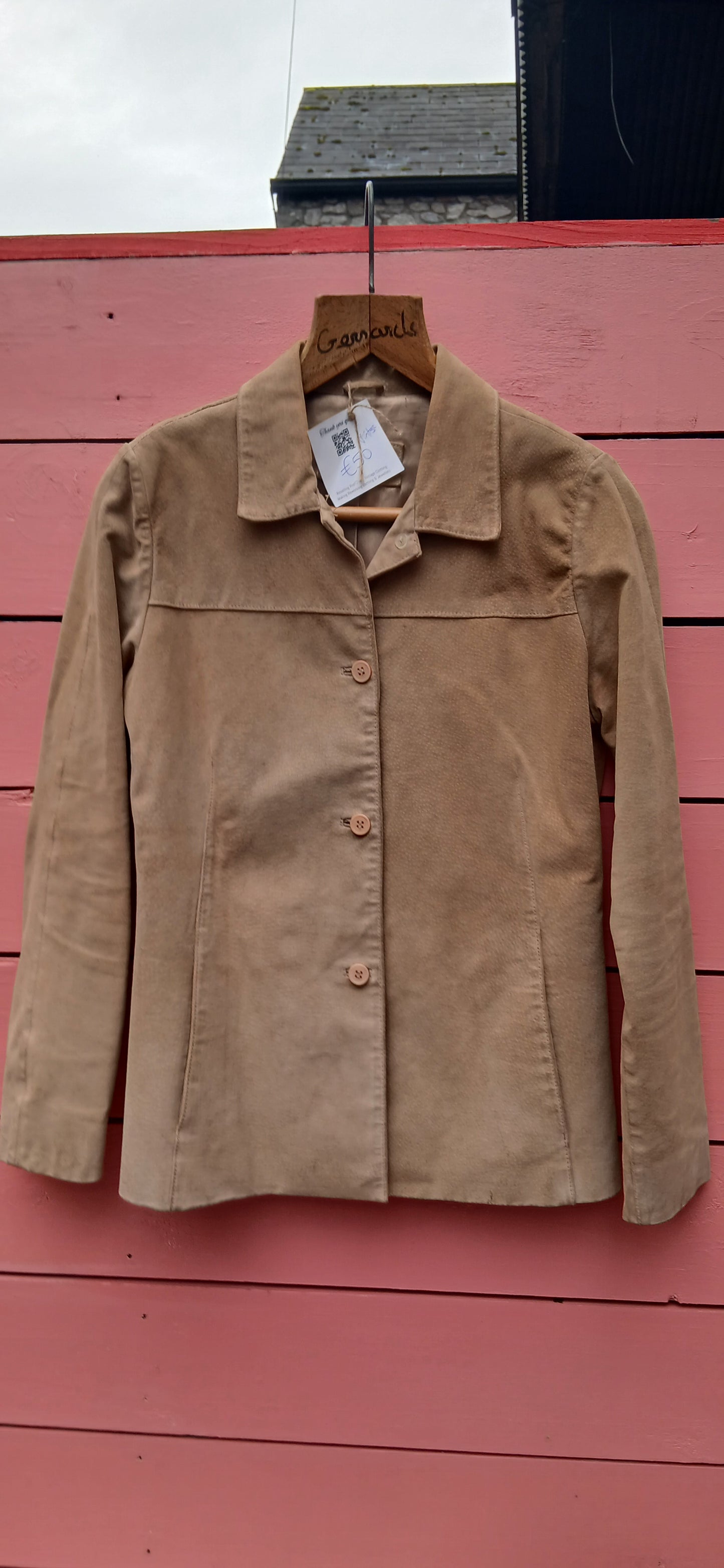 Vintage leather Jacket size 10
