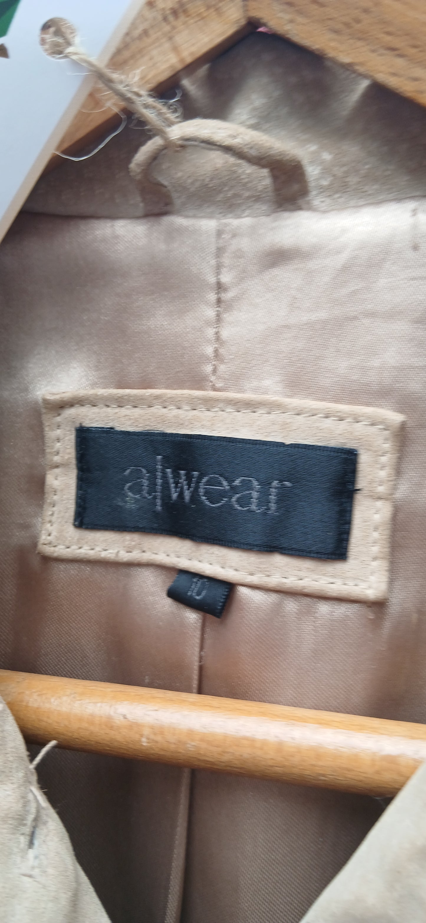 Vintage leather Jacket size 10