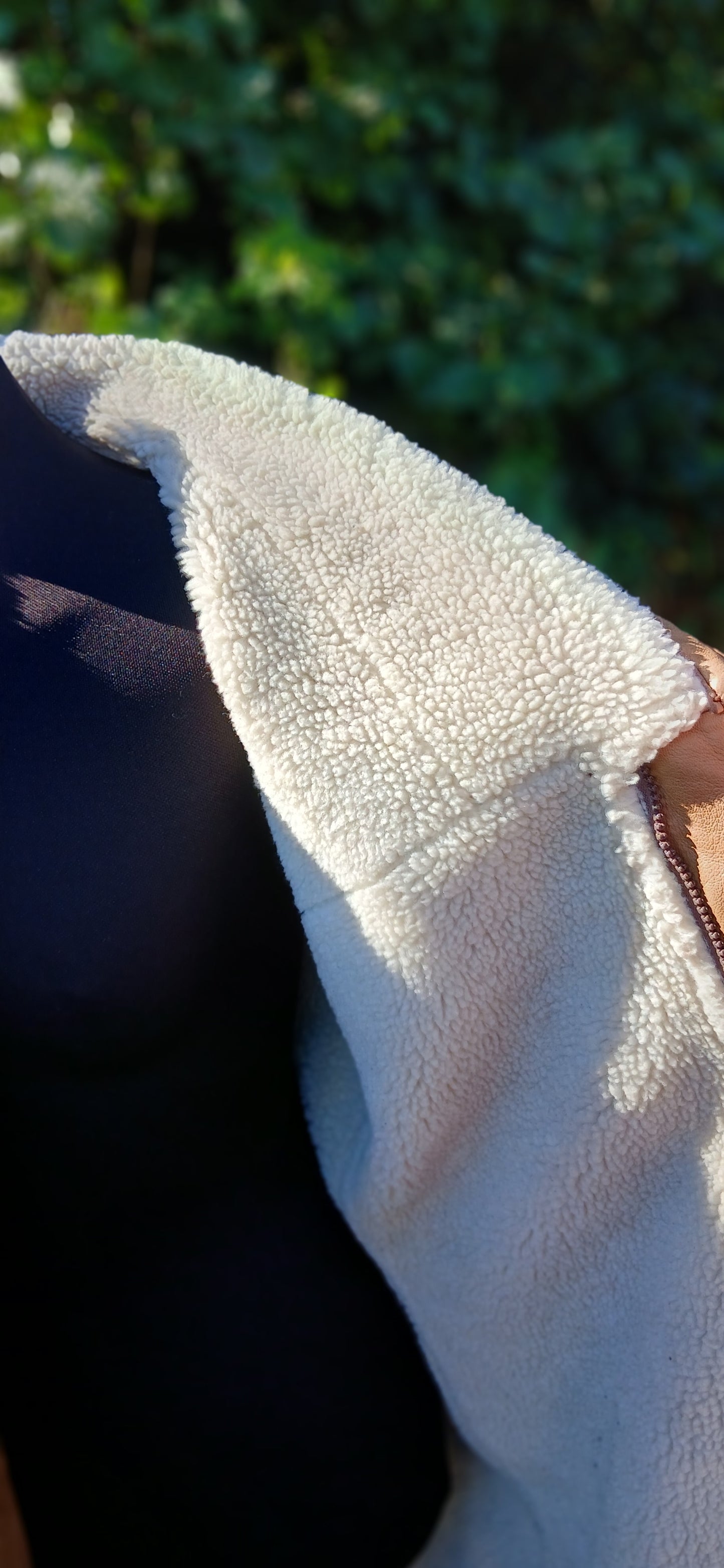 Shearling vintage coat size 16