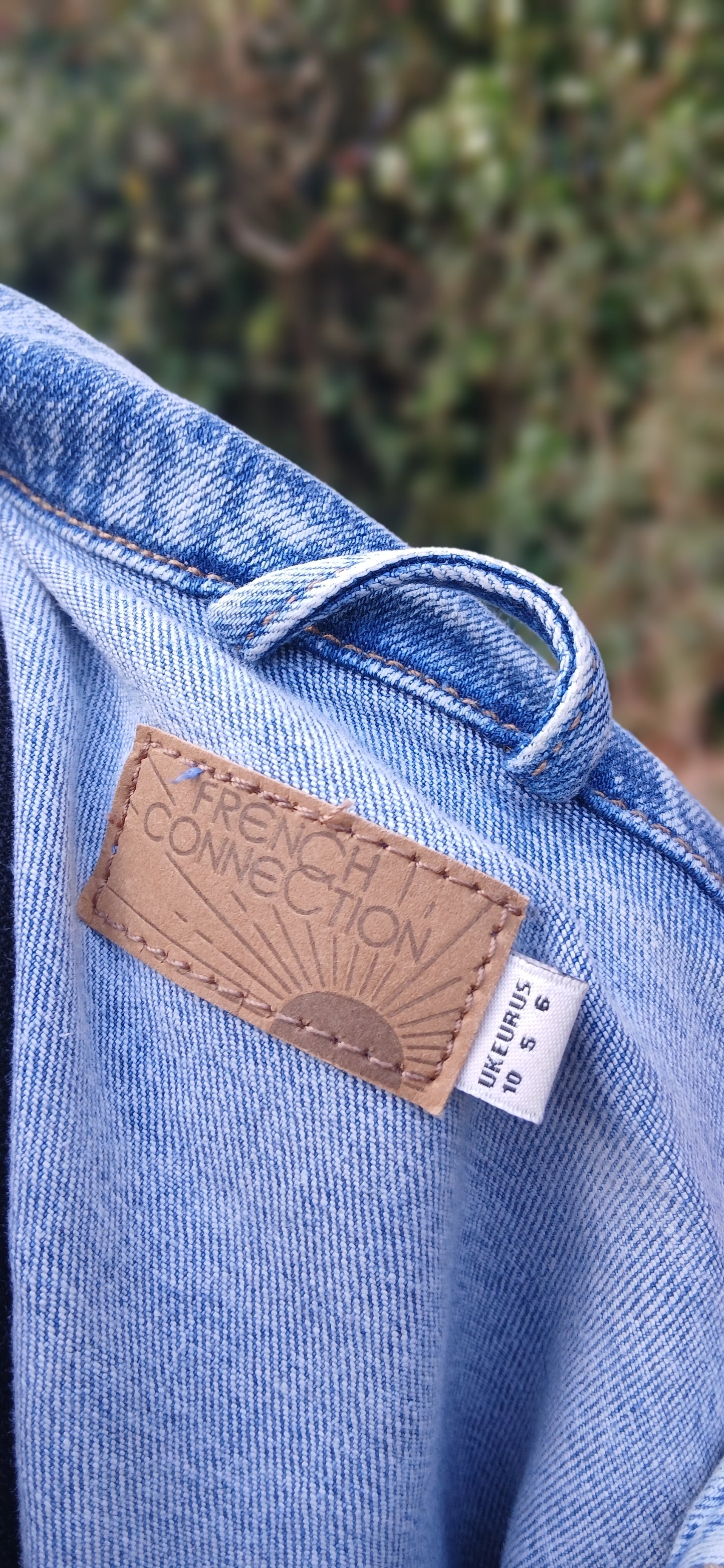 French connection denim size 10