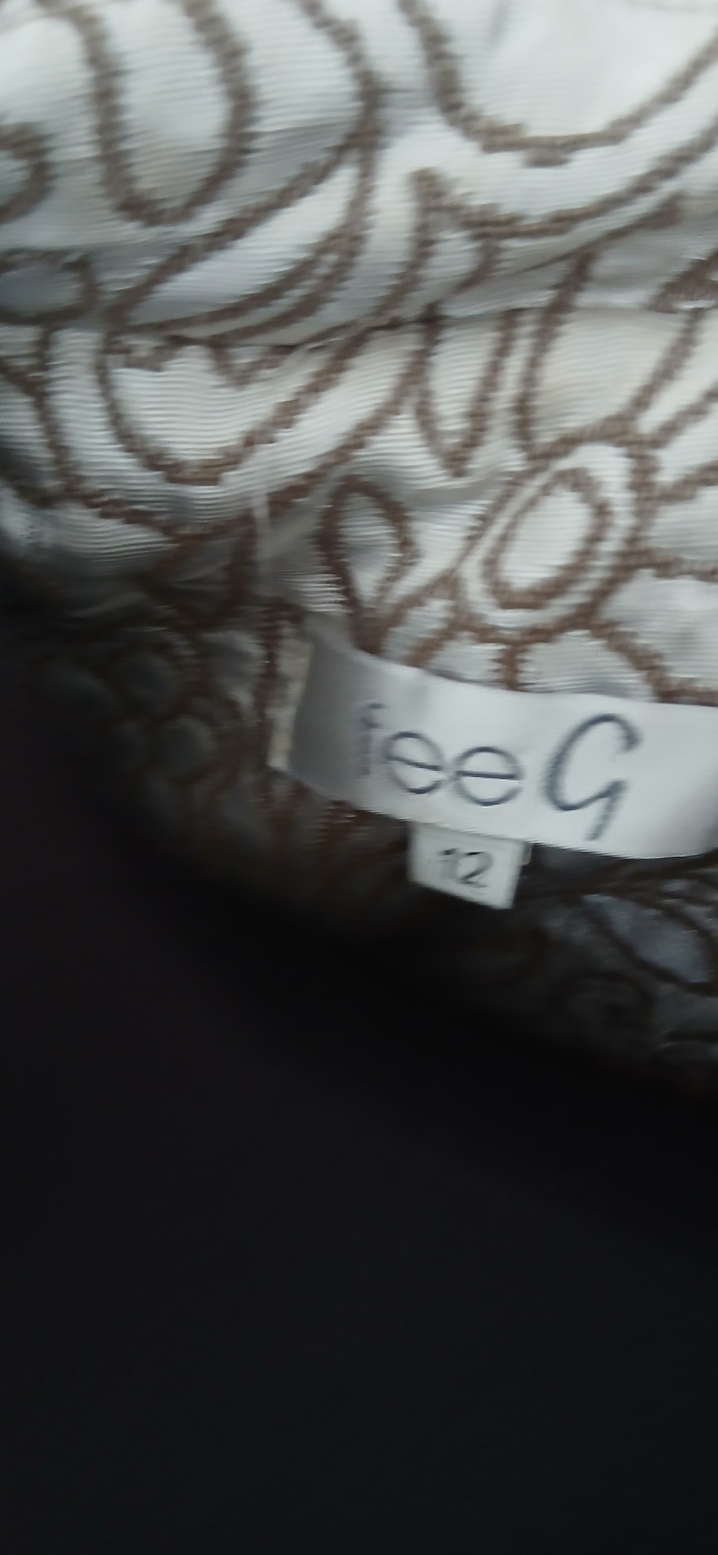 Fee g coat size 12