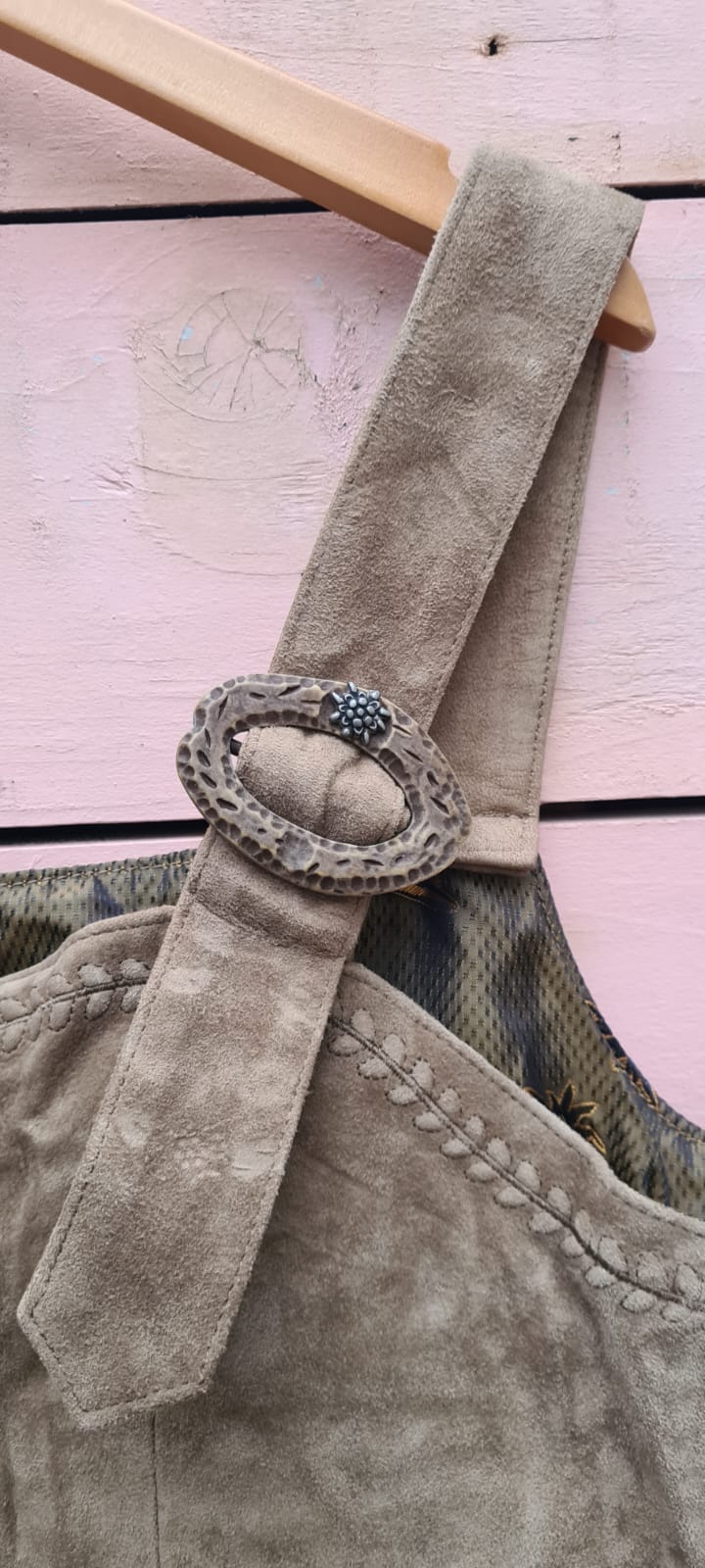 Vintage leather corset size 14