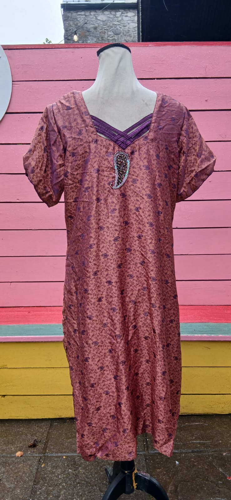 Silk tunic size 12