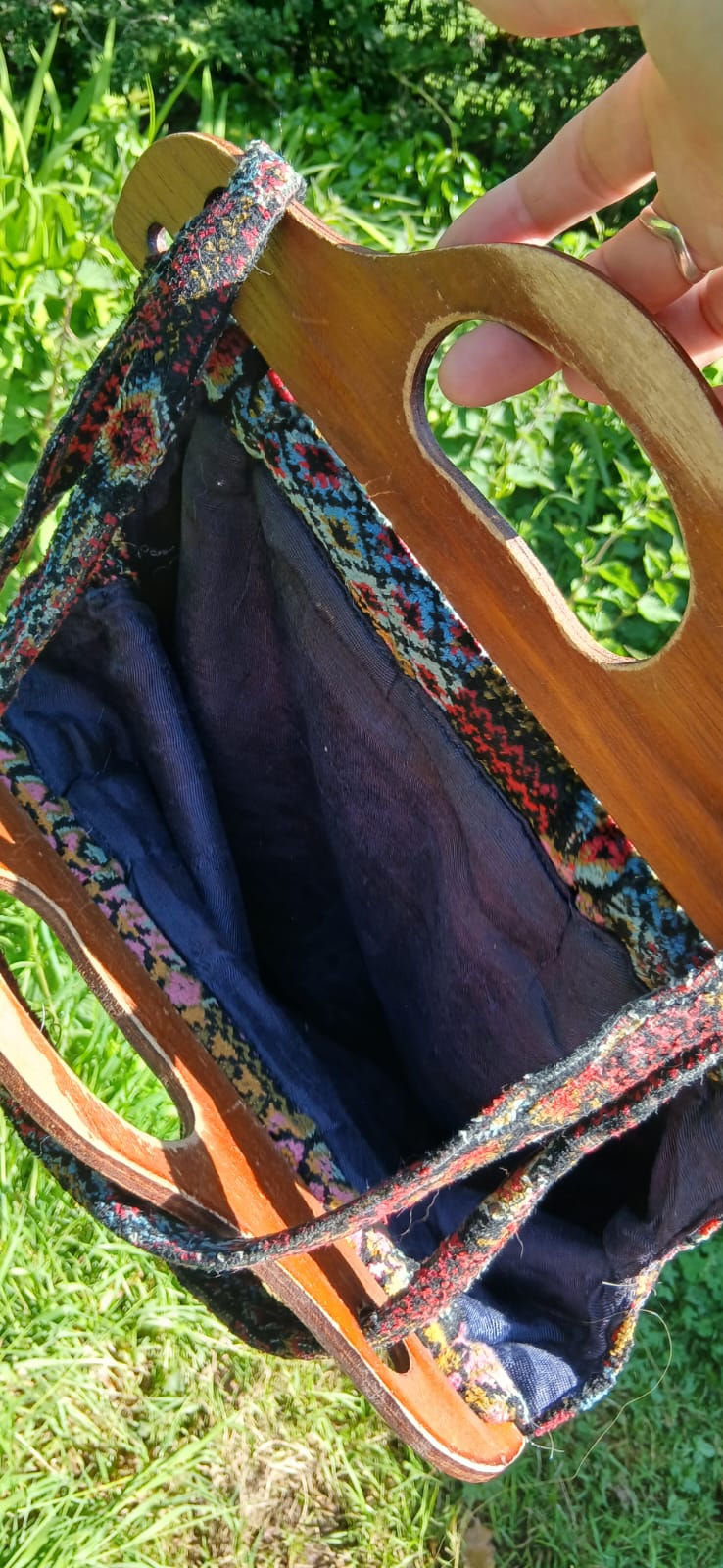 1970s carpet bag