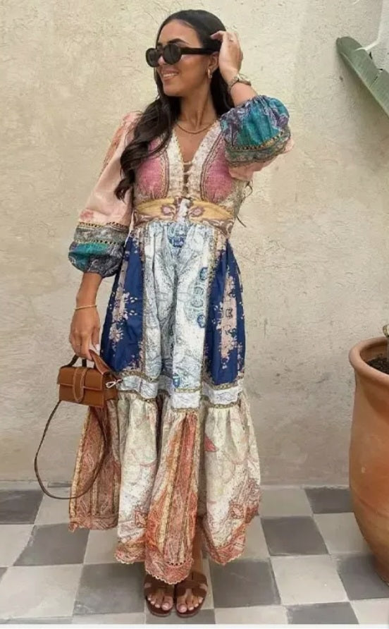 Patchwork dress size 8/10