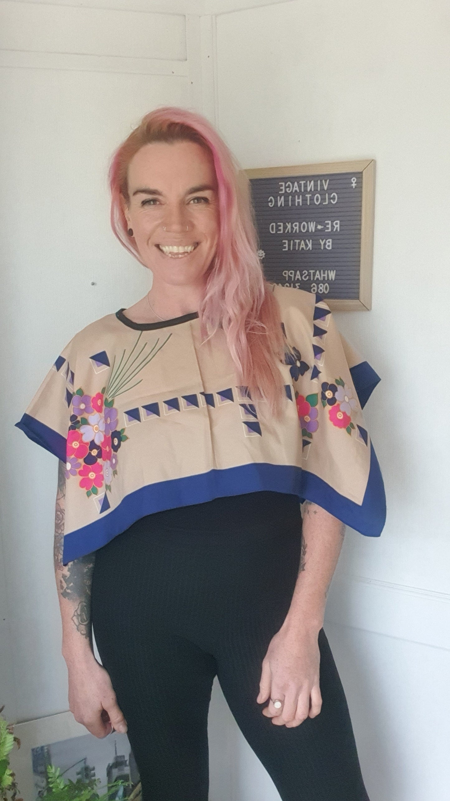 Handmade Scarf Top One Size