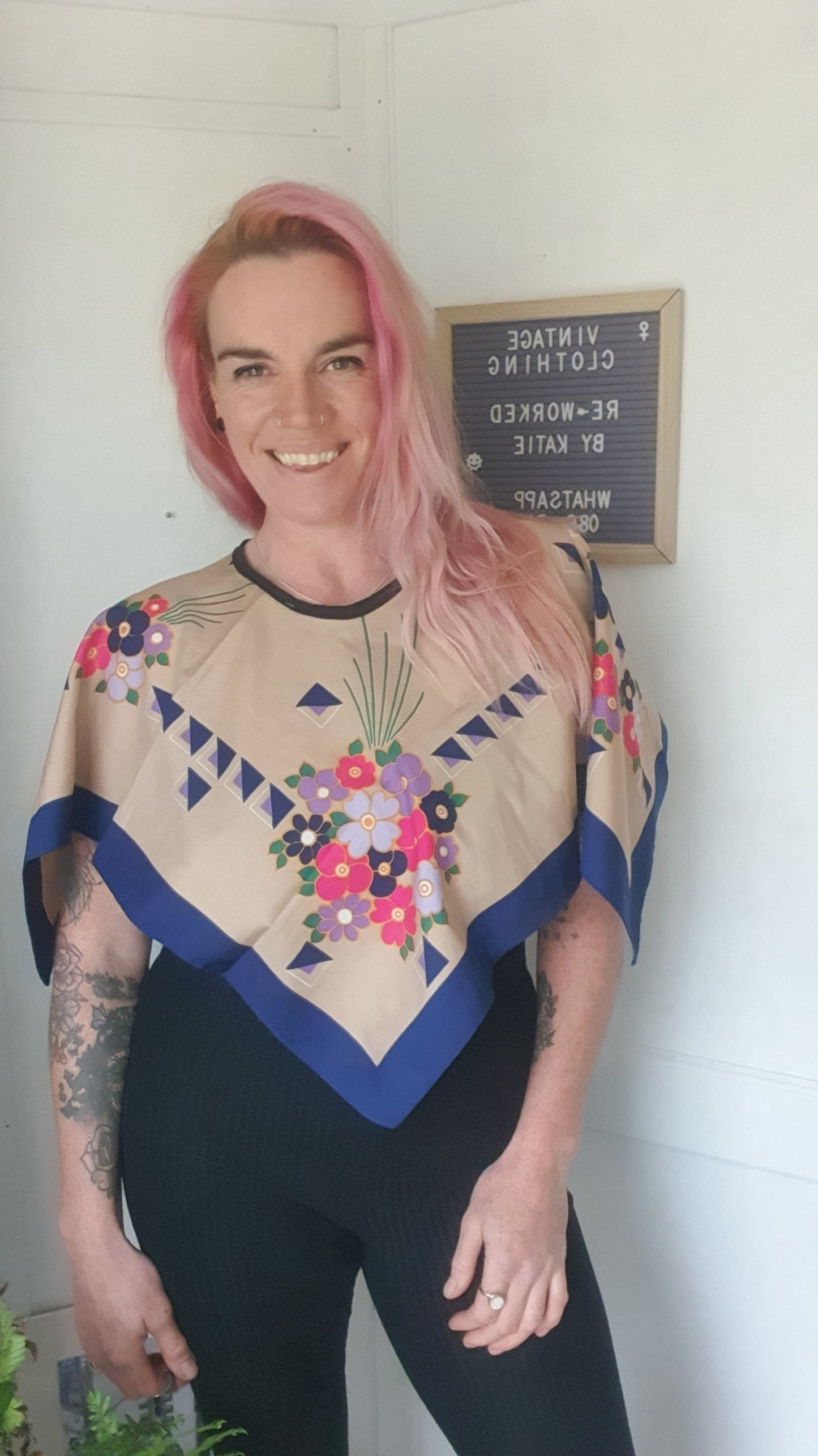 Handmade Scarf Top One Size