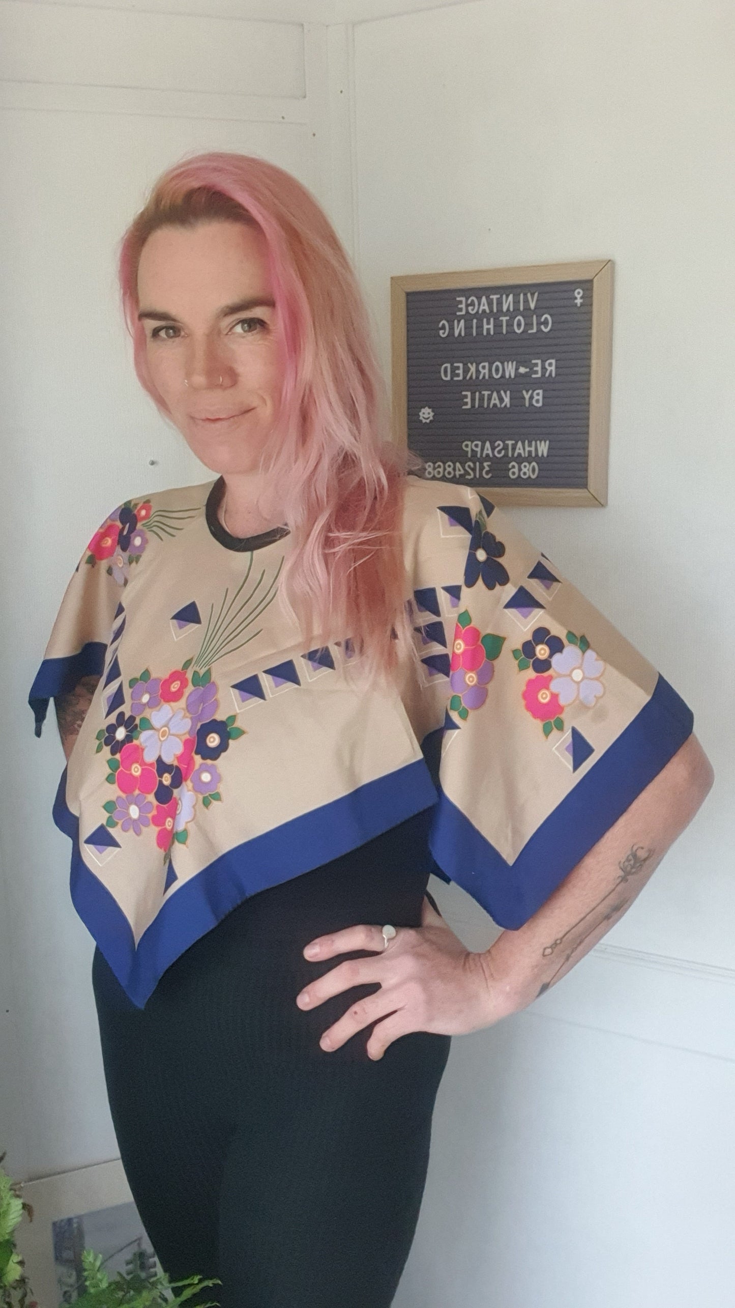 Handmade Scarf Top One Size