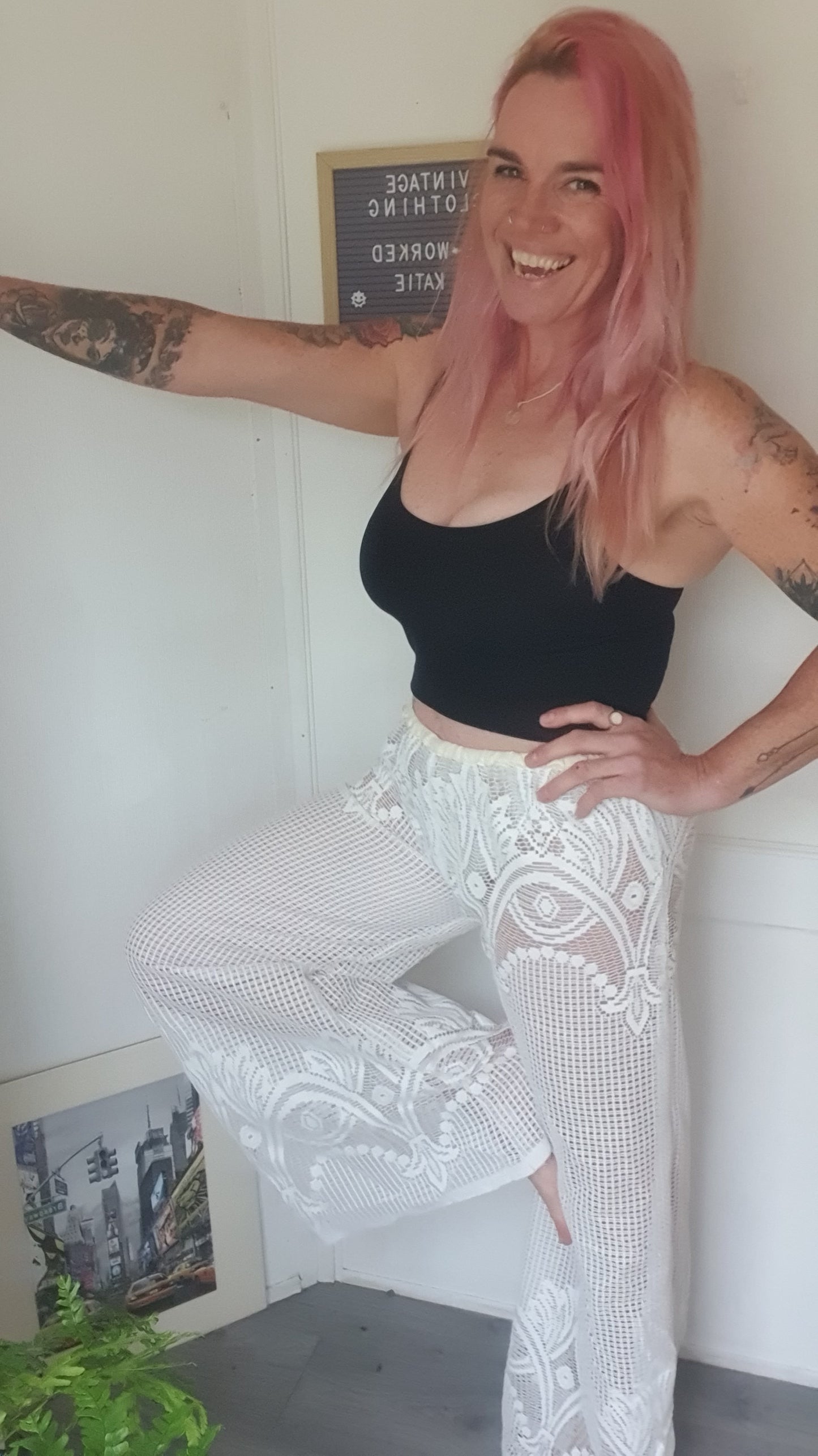 Pants Seanré lámhdhéanta 10 - 14