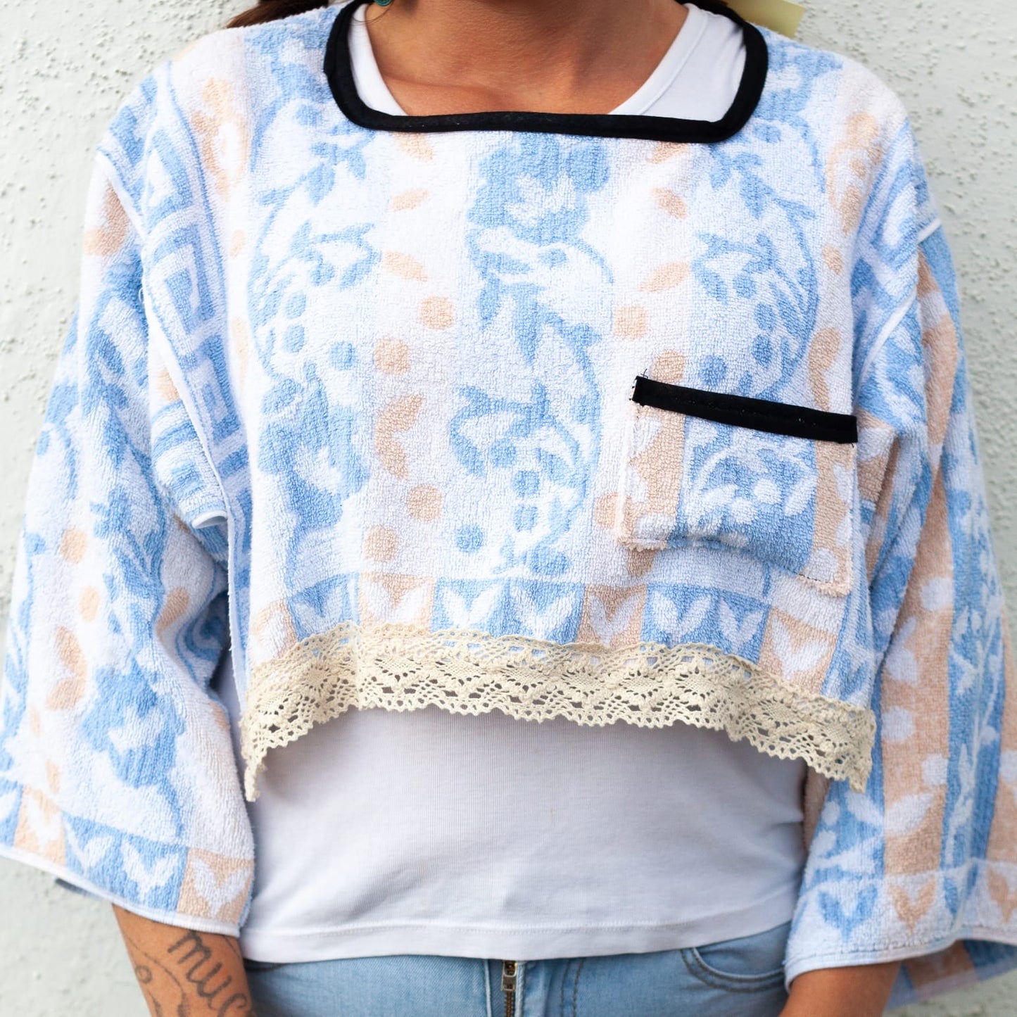 Vintage Towel Top Size 12