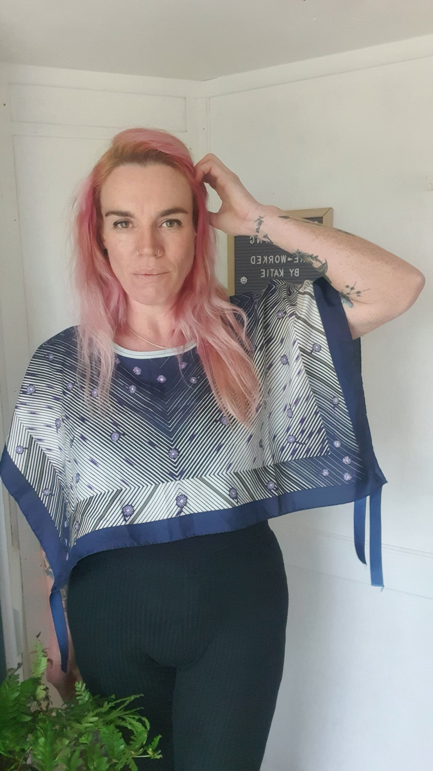 Reworked Scarf Top up to size 18
