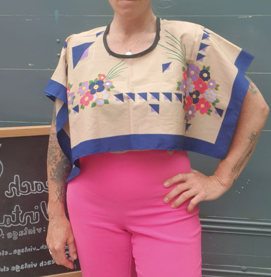 Handmade Scarf Top One Size
