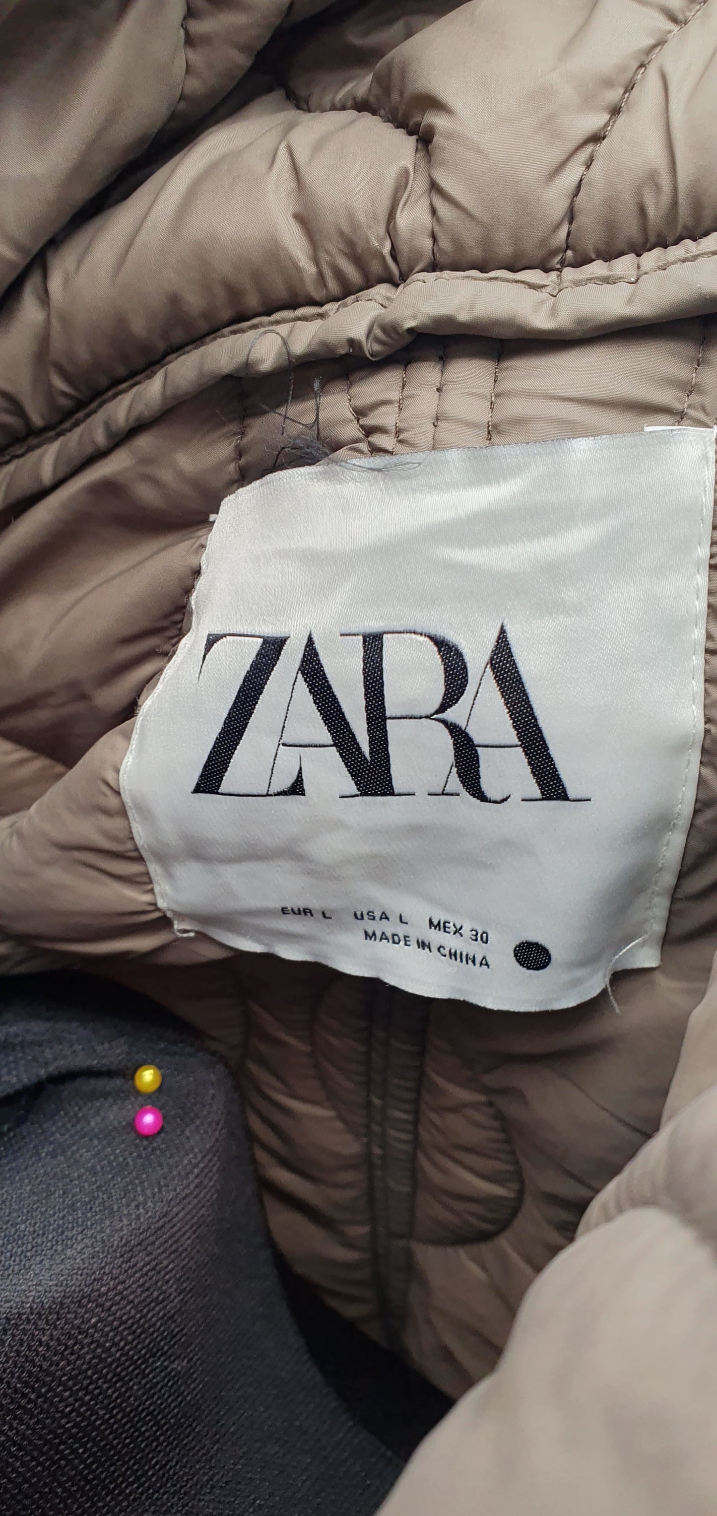 Zara Quilt Jacket XL