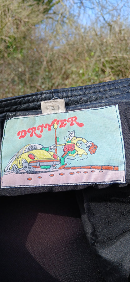 Vintage leather jacket size 16/18