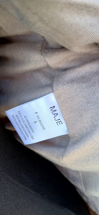Maje cardigan size 12