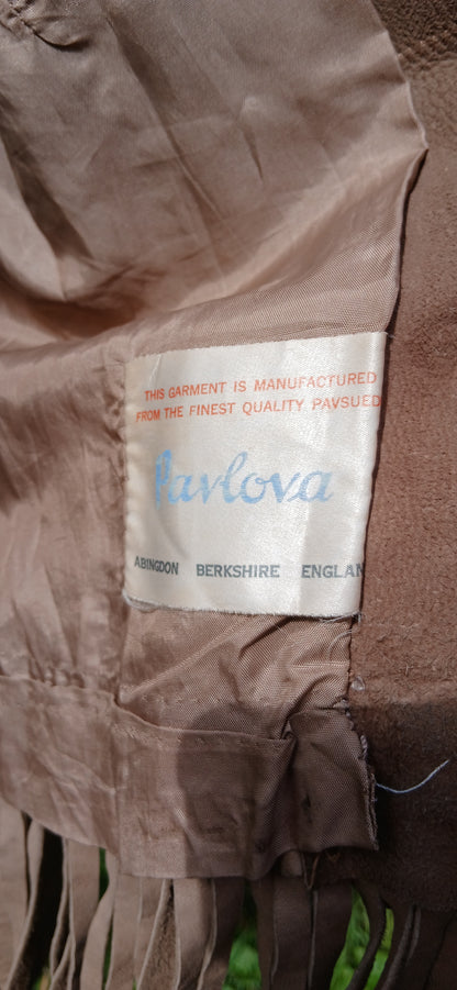 Vintage leather Jacket size 14