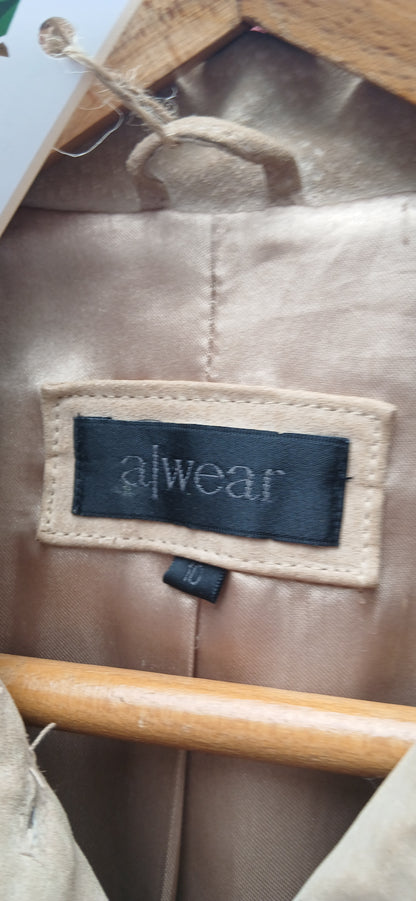 Vintage leather Jacket size 10