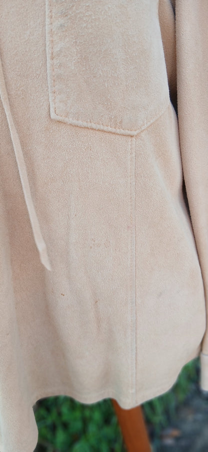 Vintage suede shirt up to size 18