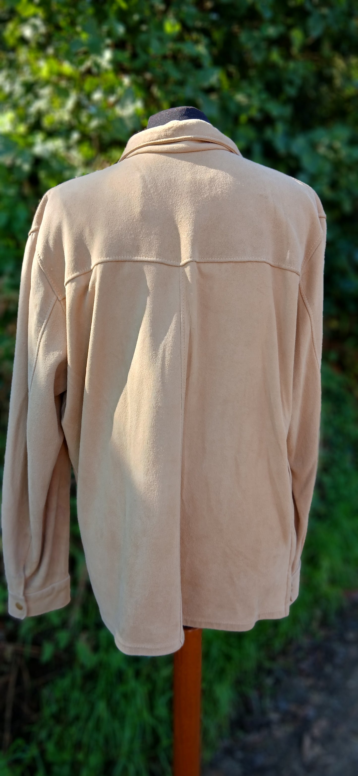 Vintage suede shirt up to size 18