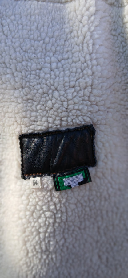 Shearling vintage coat size 16