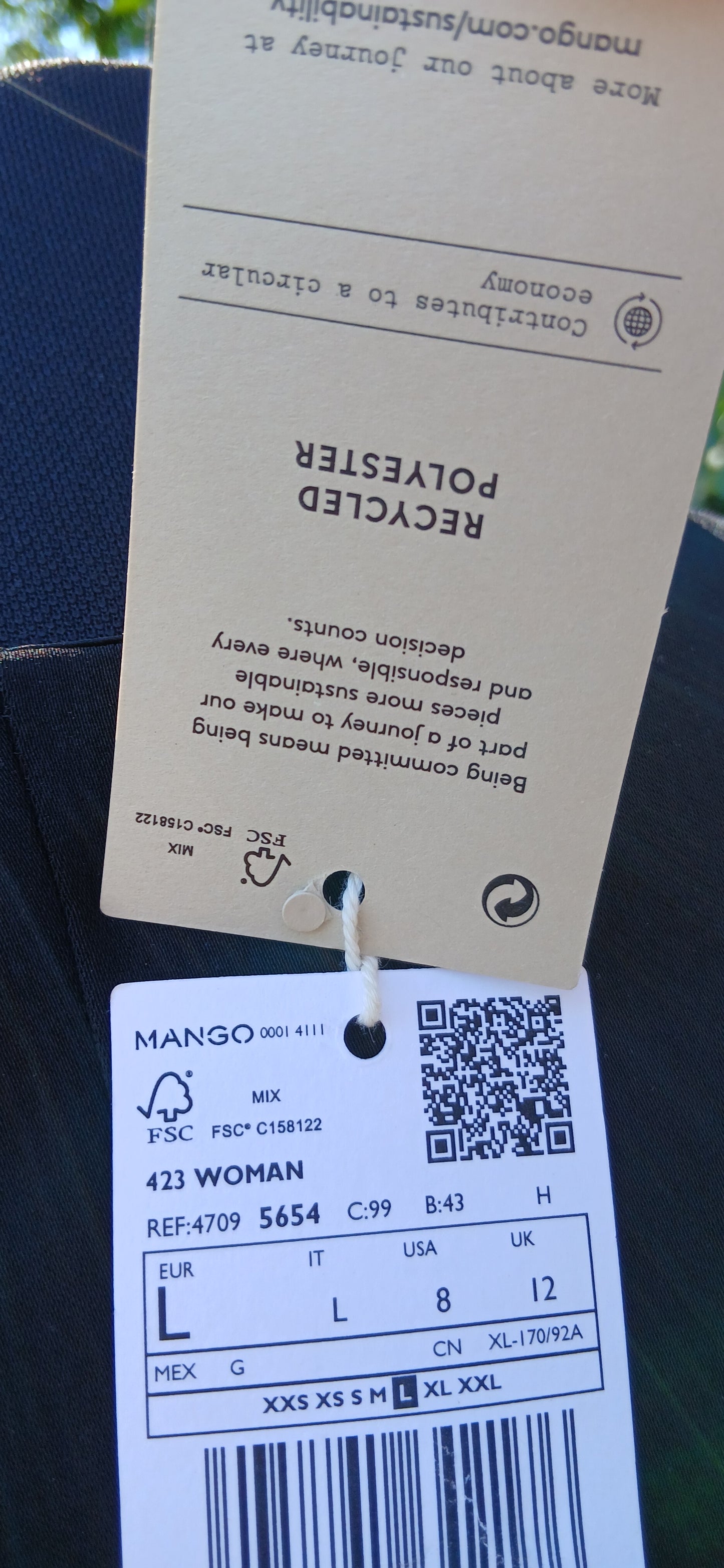 Mango dress size 12