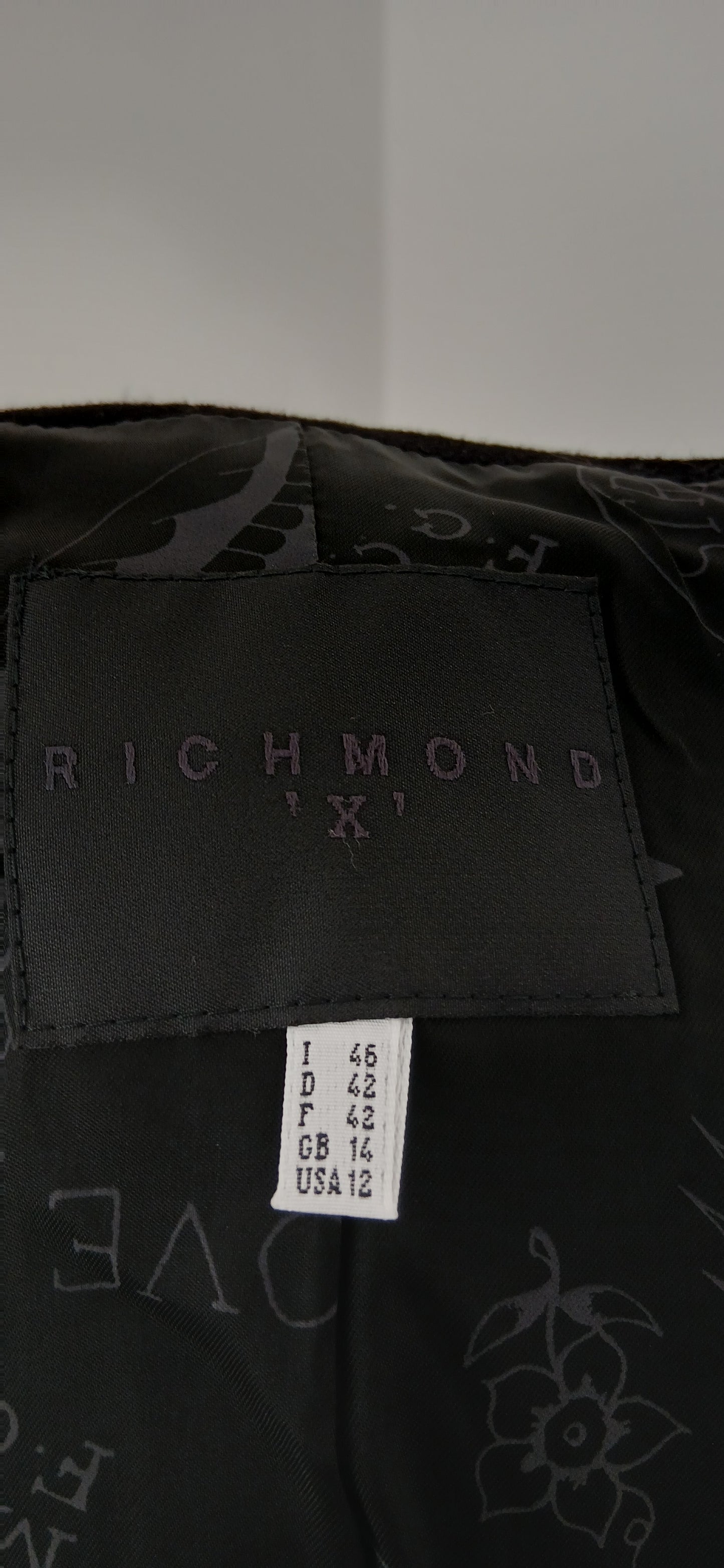 Richmond coat size 10